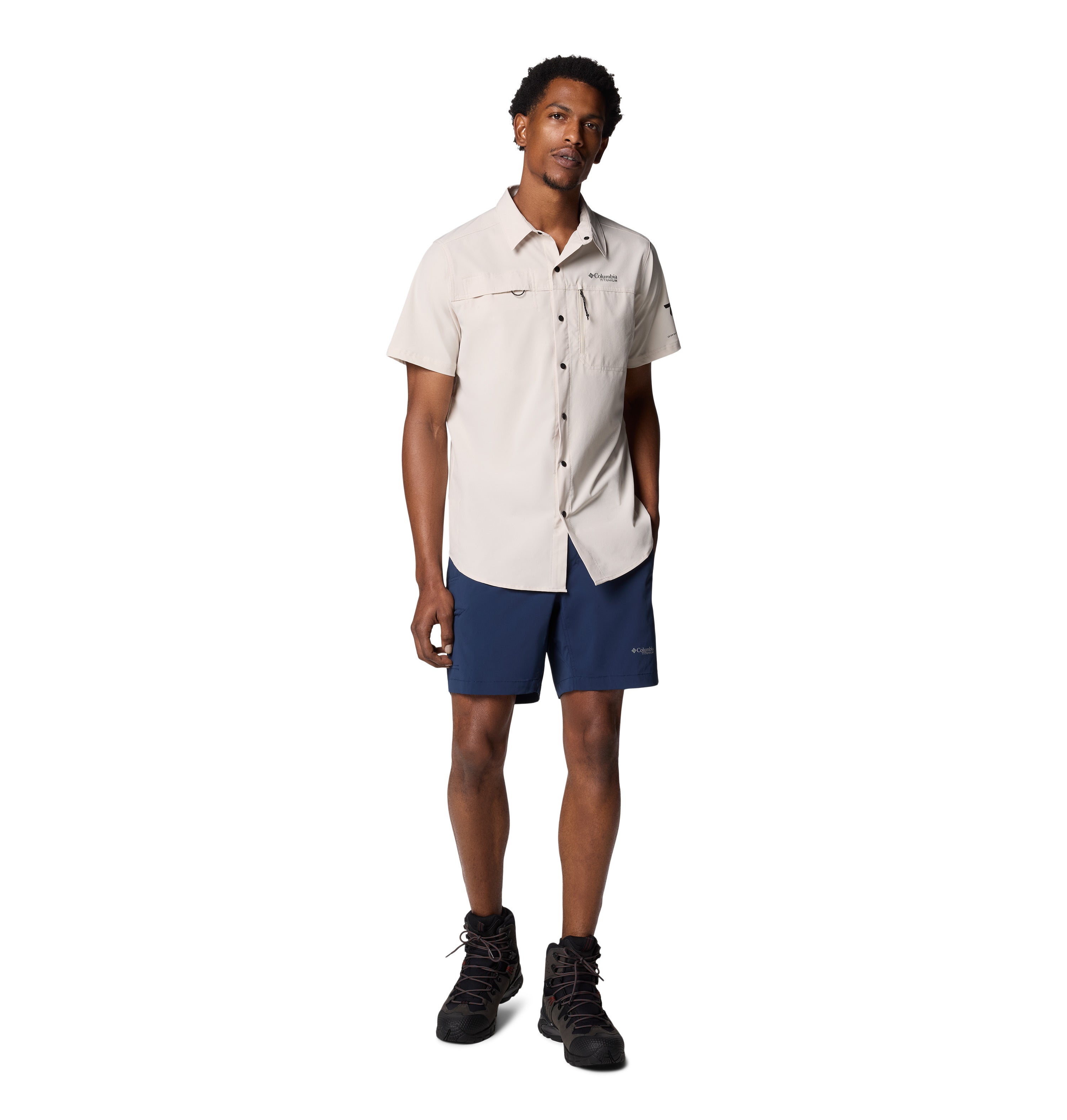 Camisa manga corta para hombre Columbia Summit Valley Woven