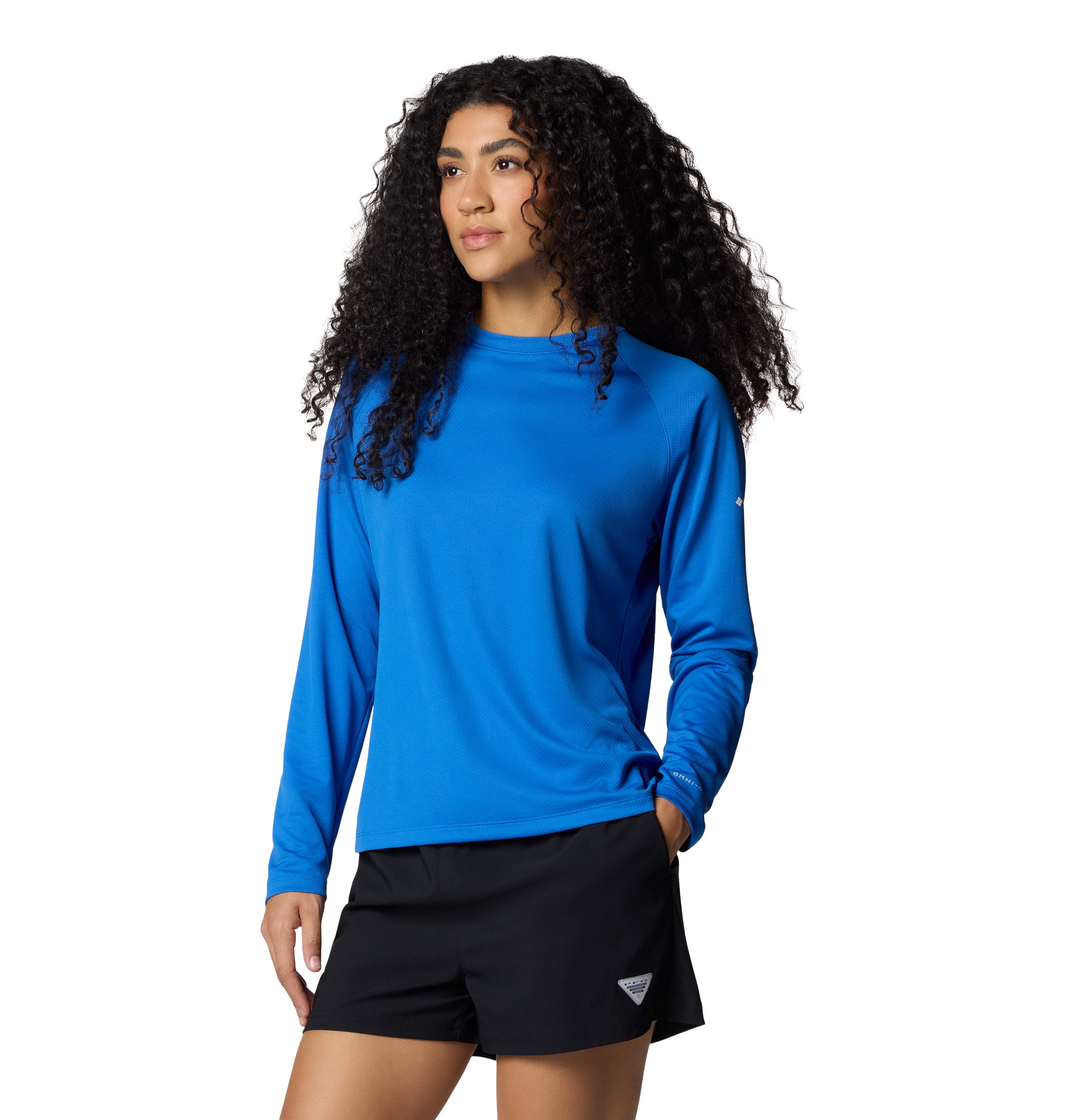 Playera de manga larga para mujer Columbia PFG Solar Stream