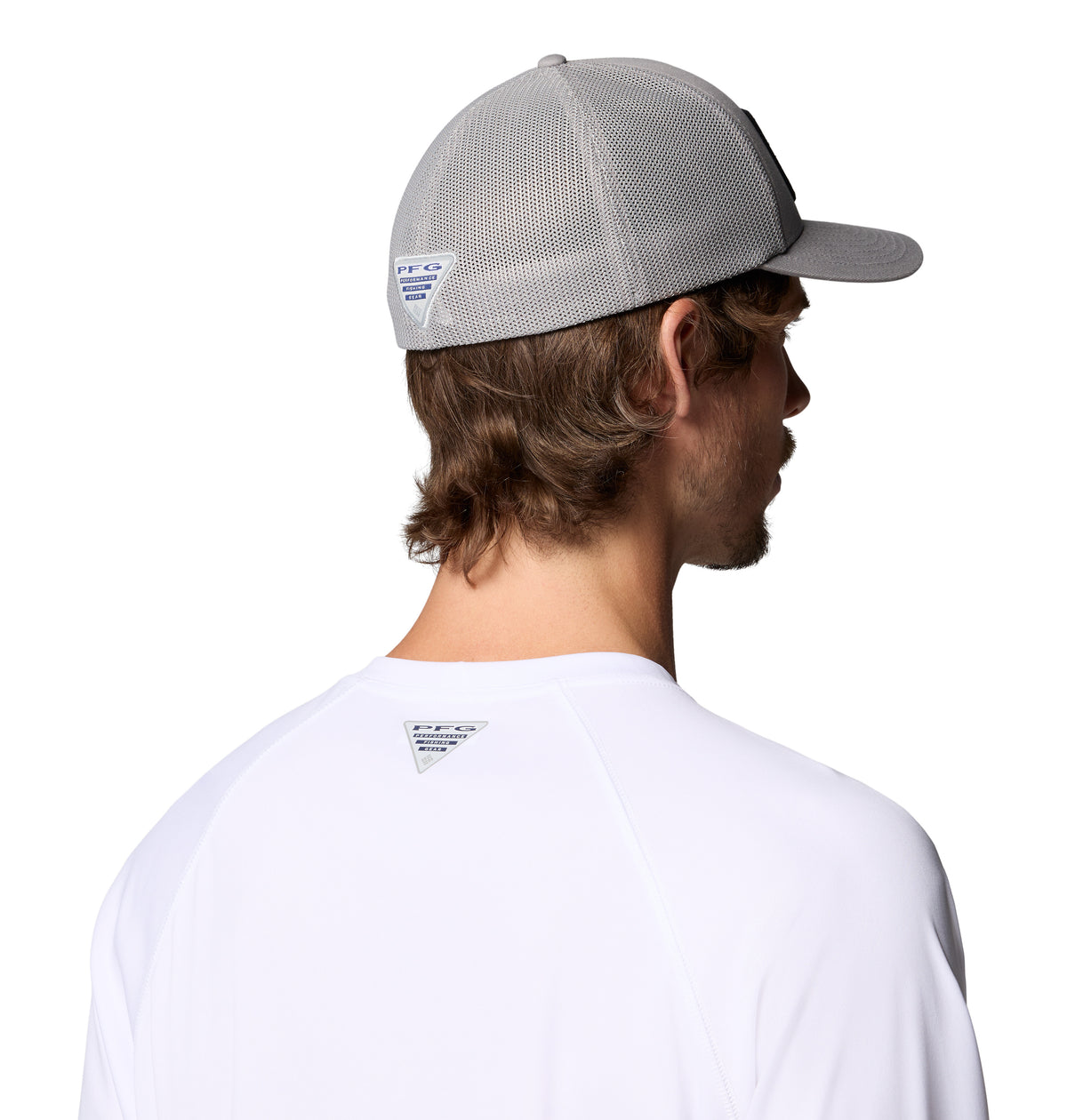 Gorra de pesca PFG Unisex Columbia PFG Patch Mesh Ball Cap