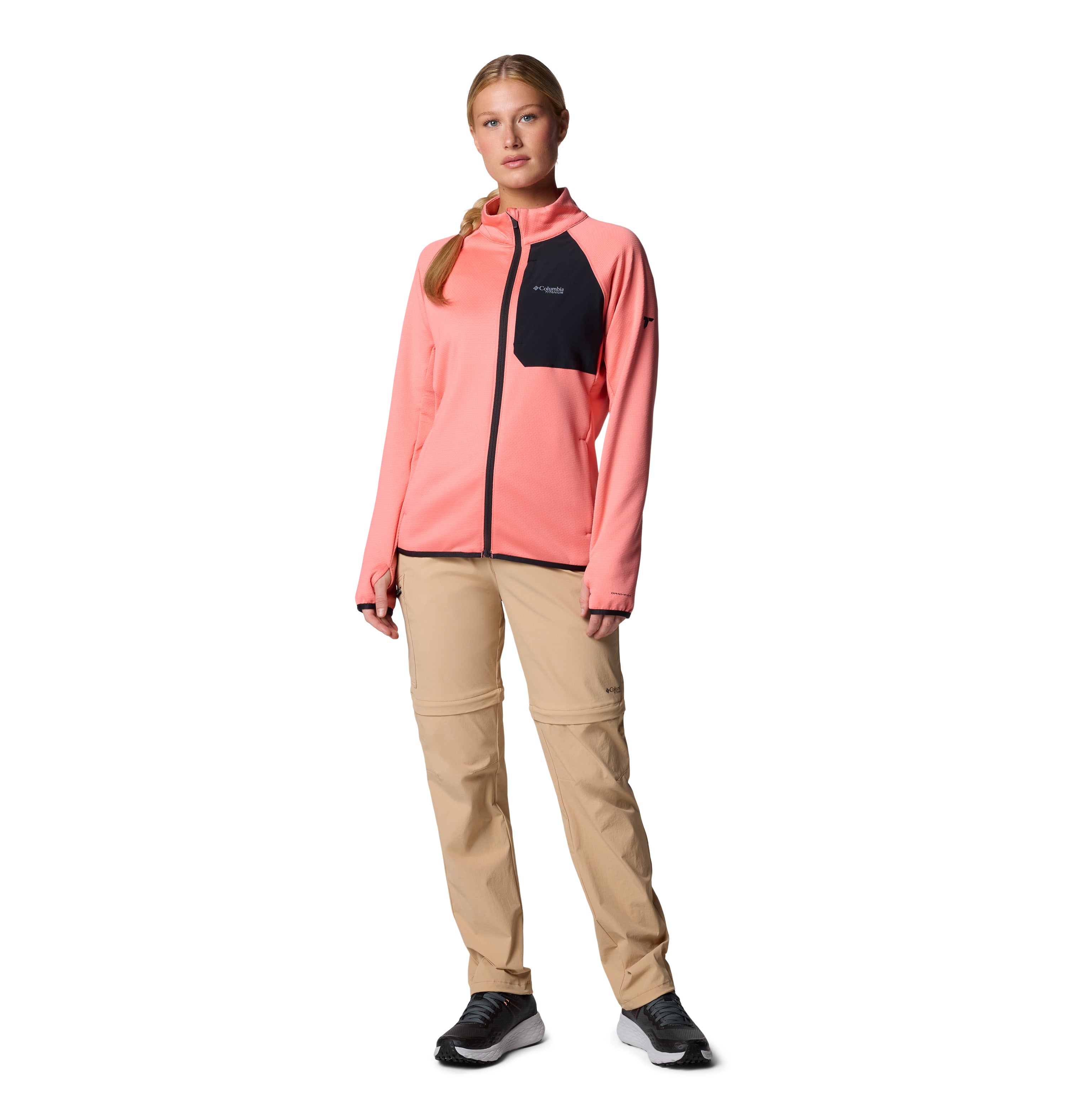 Chamarra para mujer Columbia Triple Canyon Grid Fleece FZ