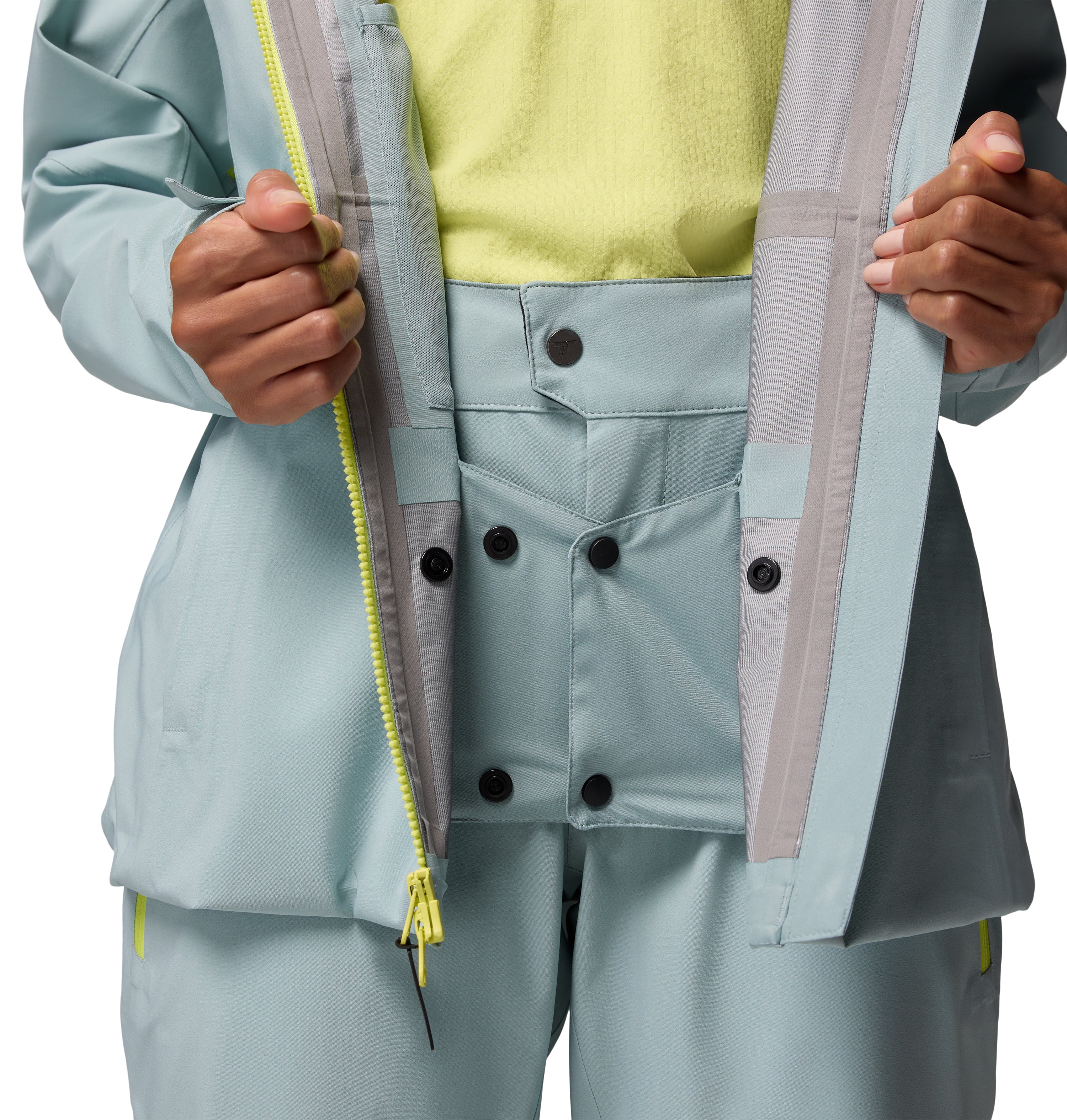 Chamarra impermeable para mujer Columbia Platinum Peak II 3L Shell