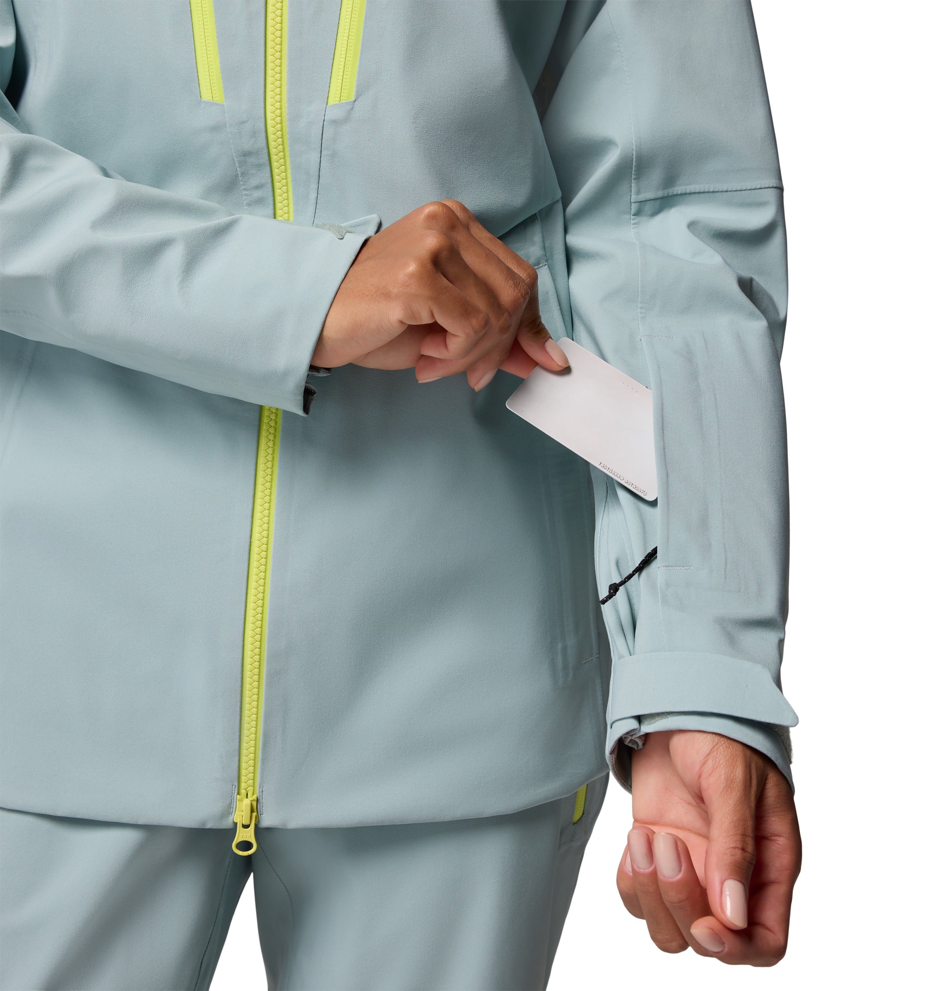 Chamarra impermeable para mujer Columbia Platinum Peak II 3L Shell