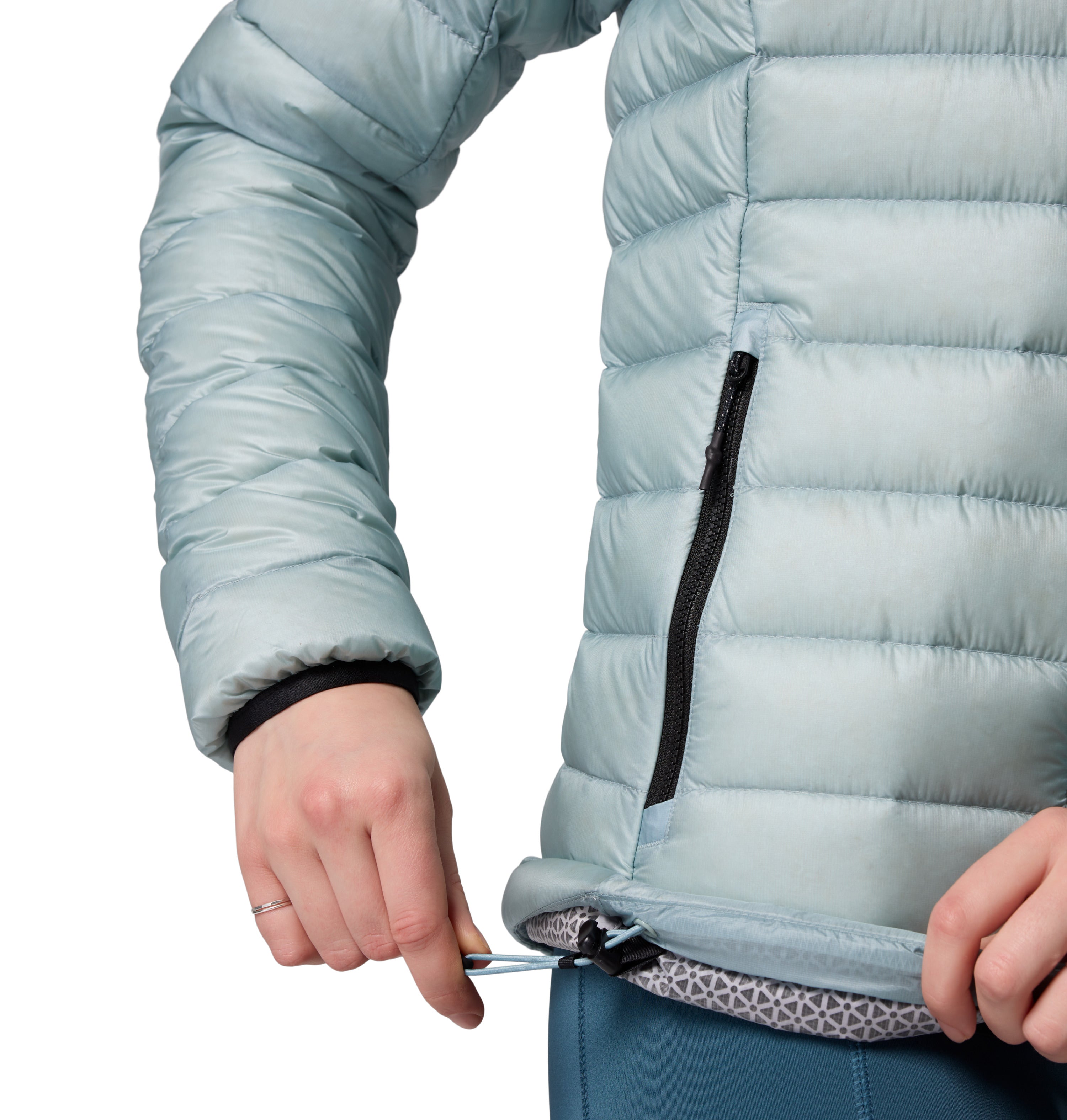 Chamarra con gorro para mujer Columbia Arctic Crest Down