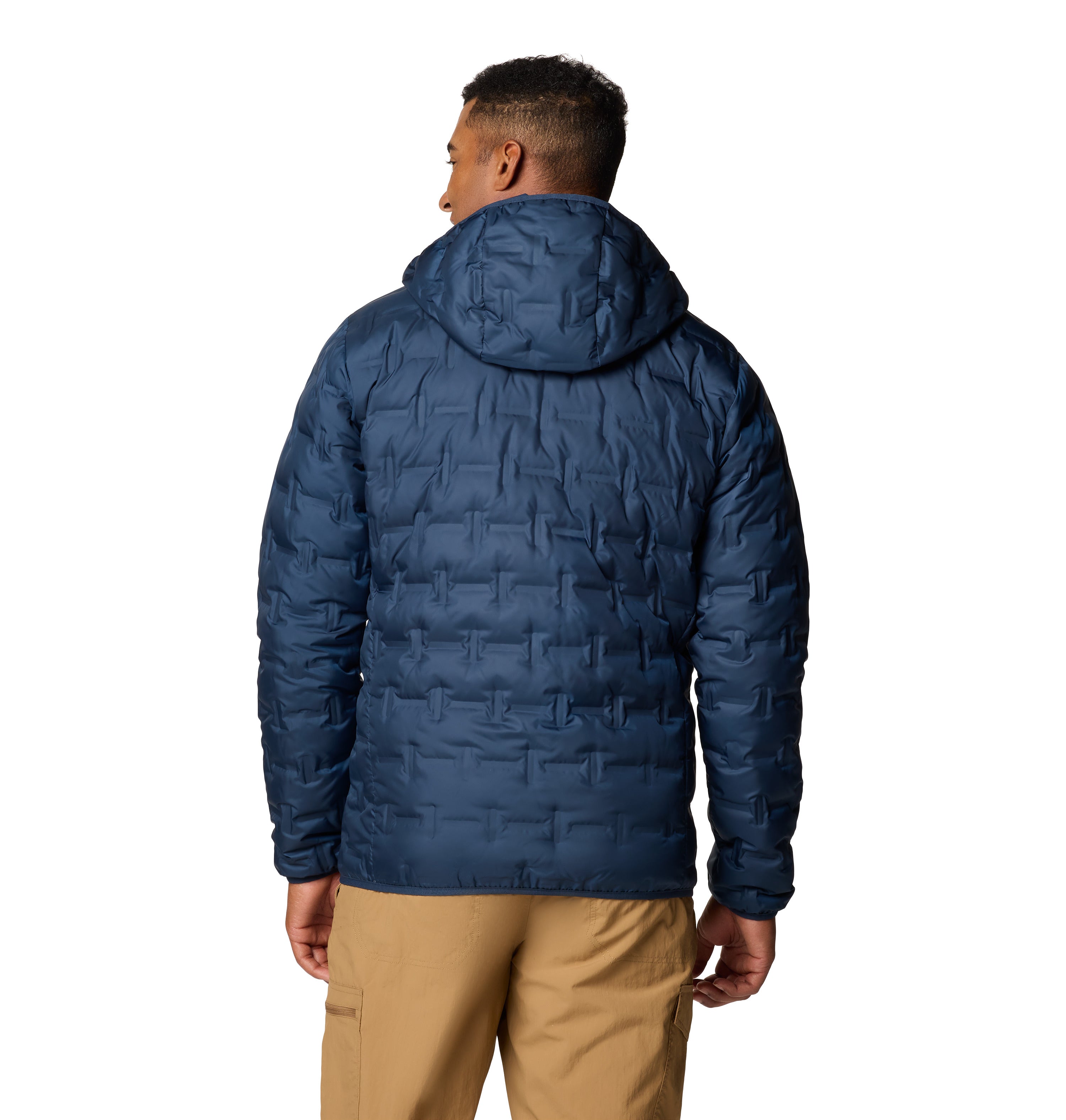 Chamarra con gorro para hombre Columbia Delta Ridge Down