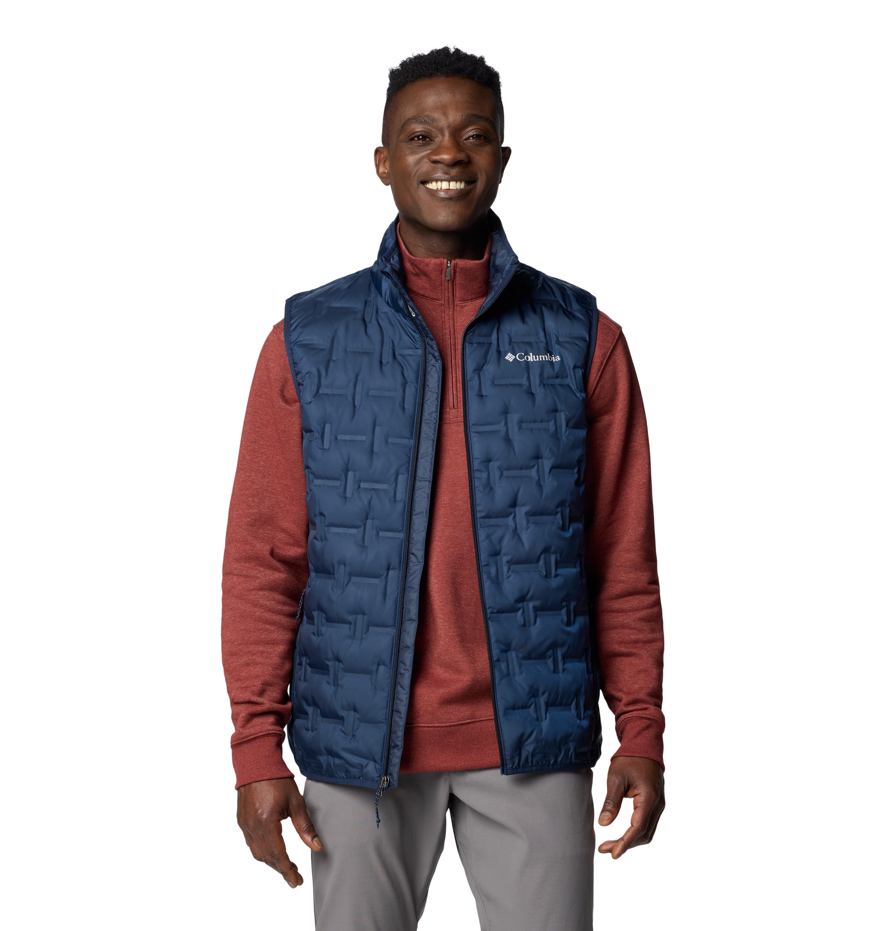 Chaleco para hombre Columbia Delta Ridge II Down