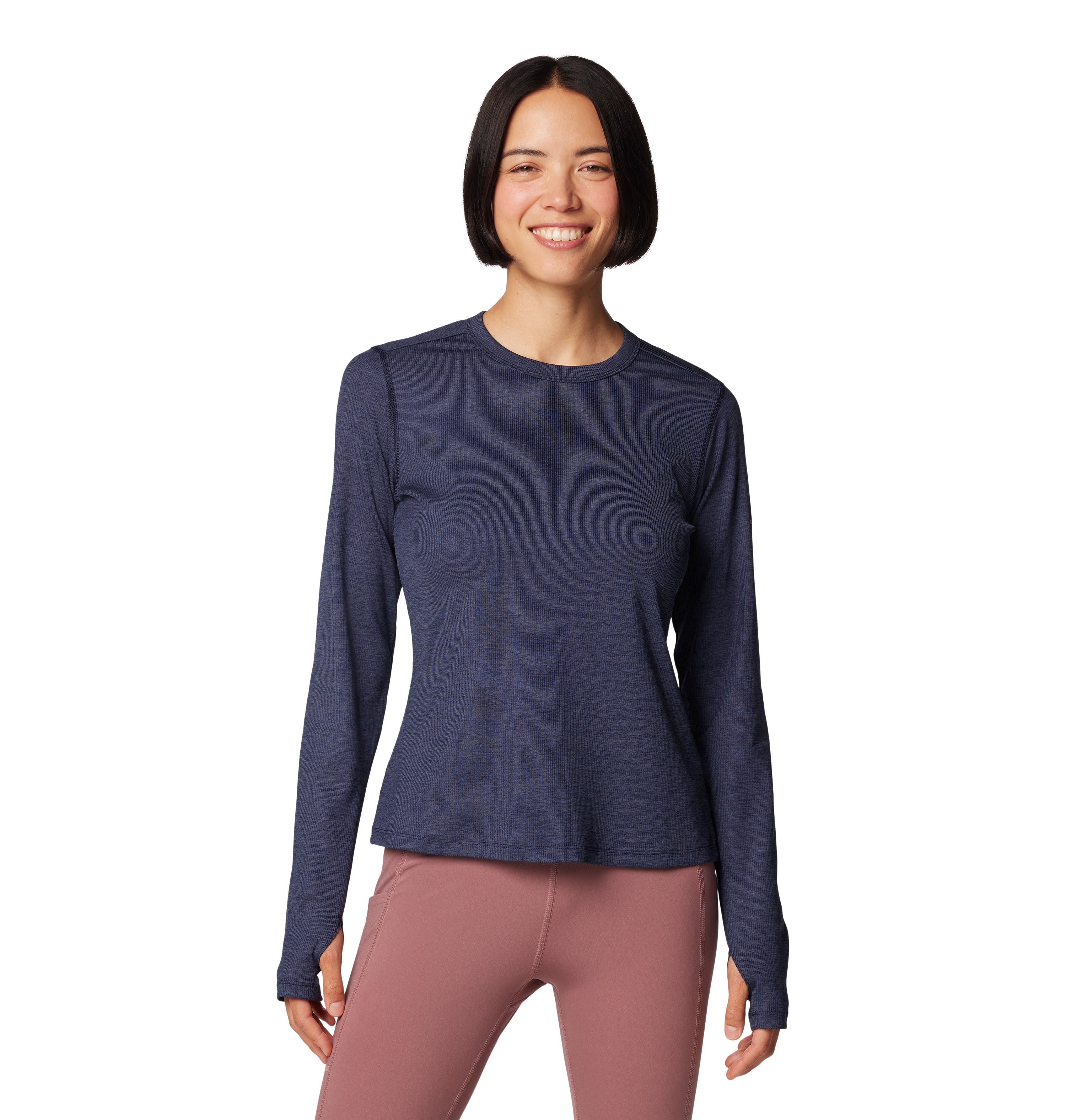 Playera manga larga para mujer Columbia Boundless Days Knit Crew