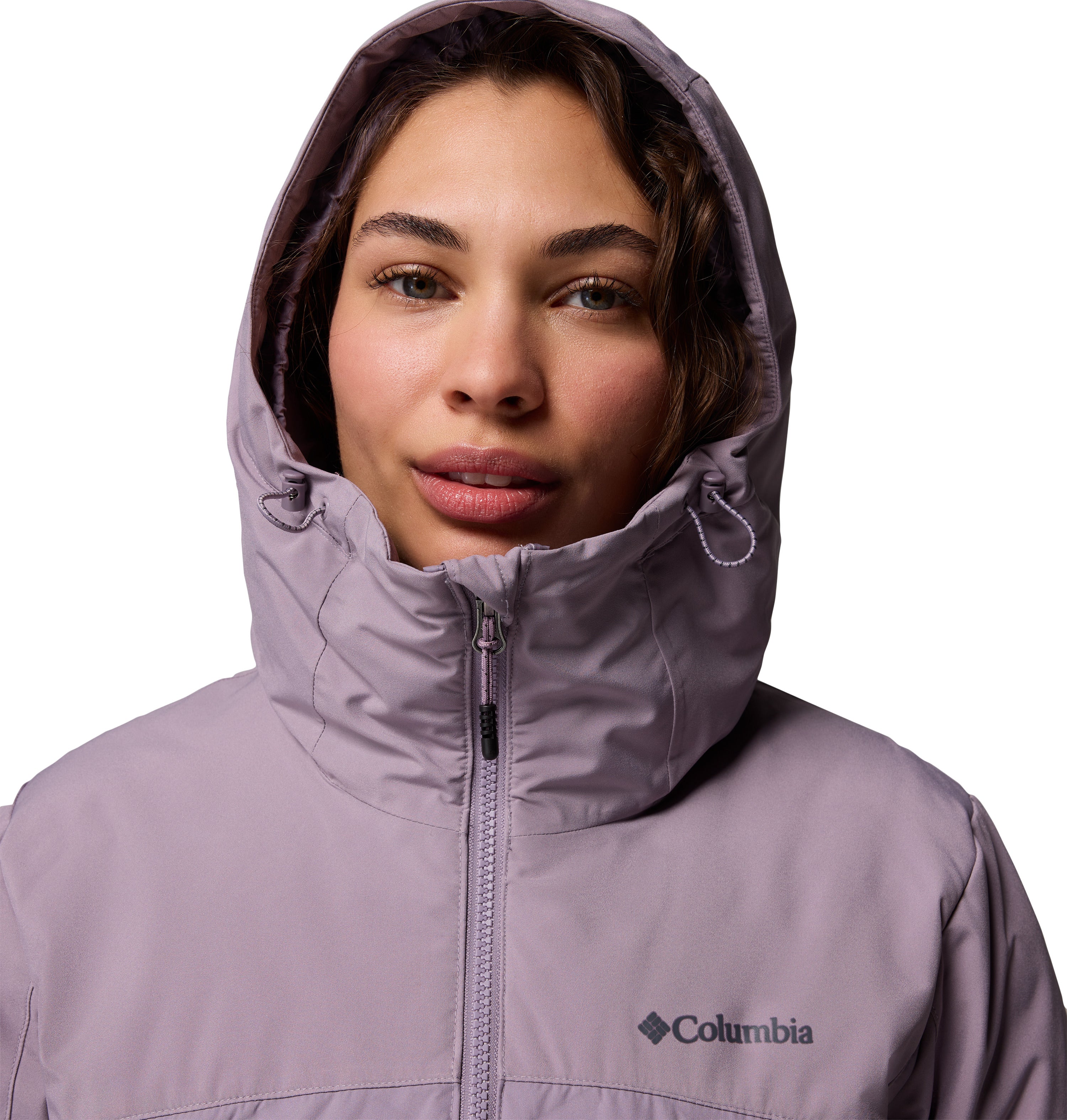 Chamarra acolchada con gorro para mujer Columbia Grand Trek III Down