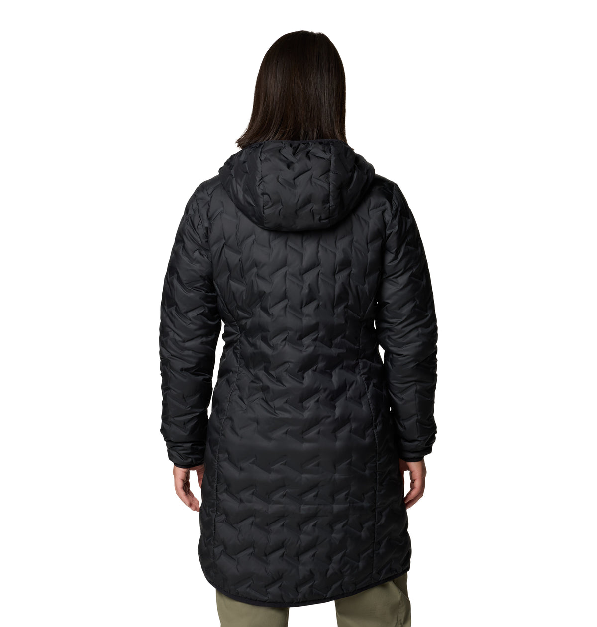 Chamarra Térmica Larga para Mujer Columbia Delta Ridge II Long Down Jacket