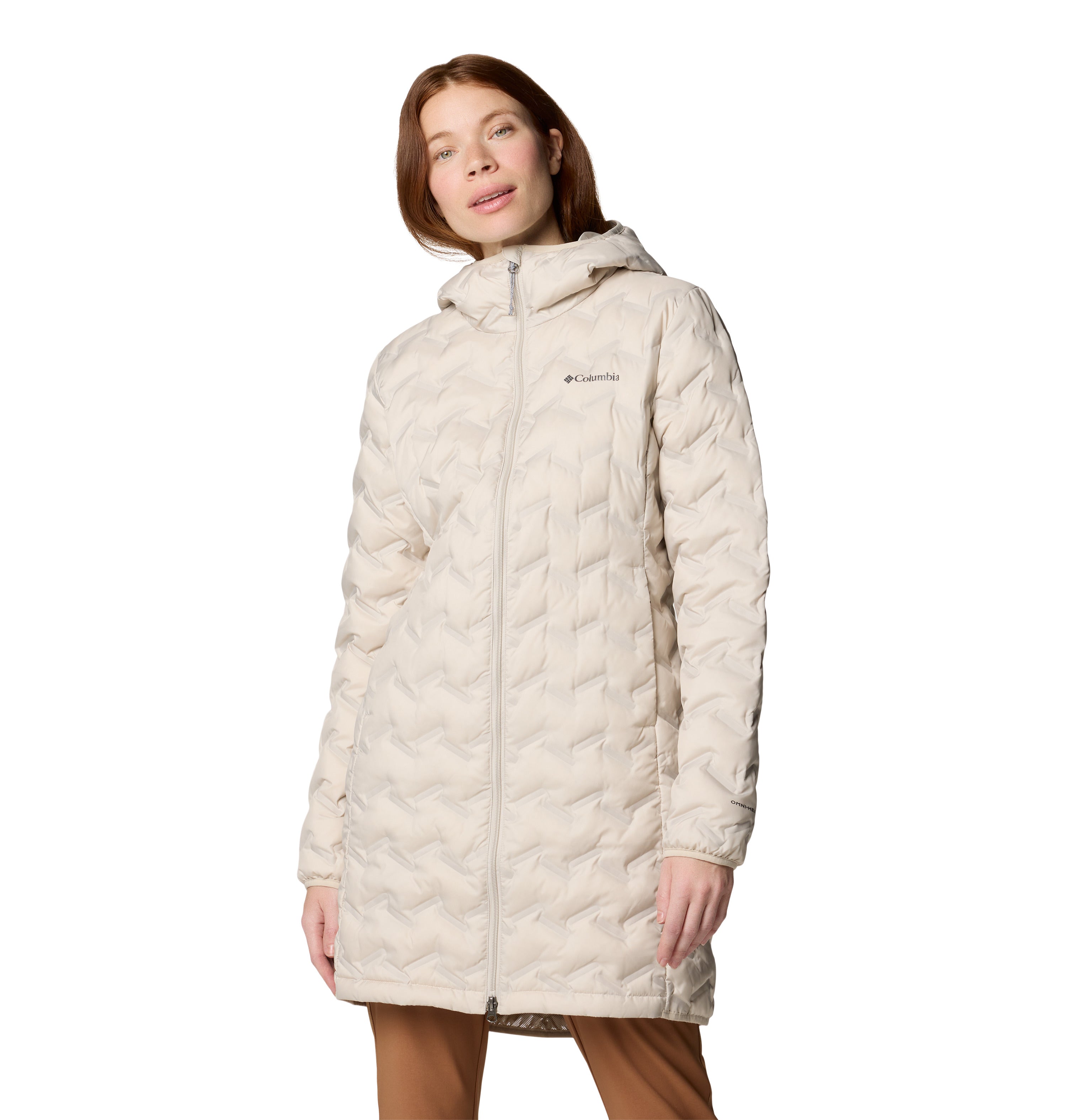 Chamarra para mujer Columbia Delta Ridge II Long Down Jacket