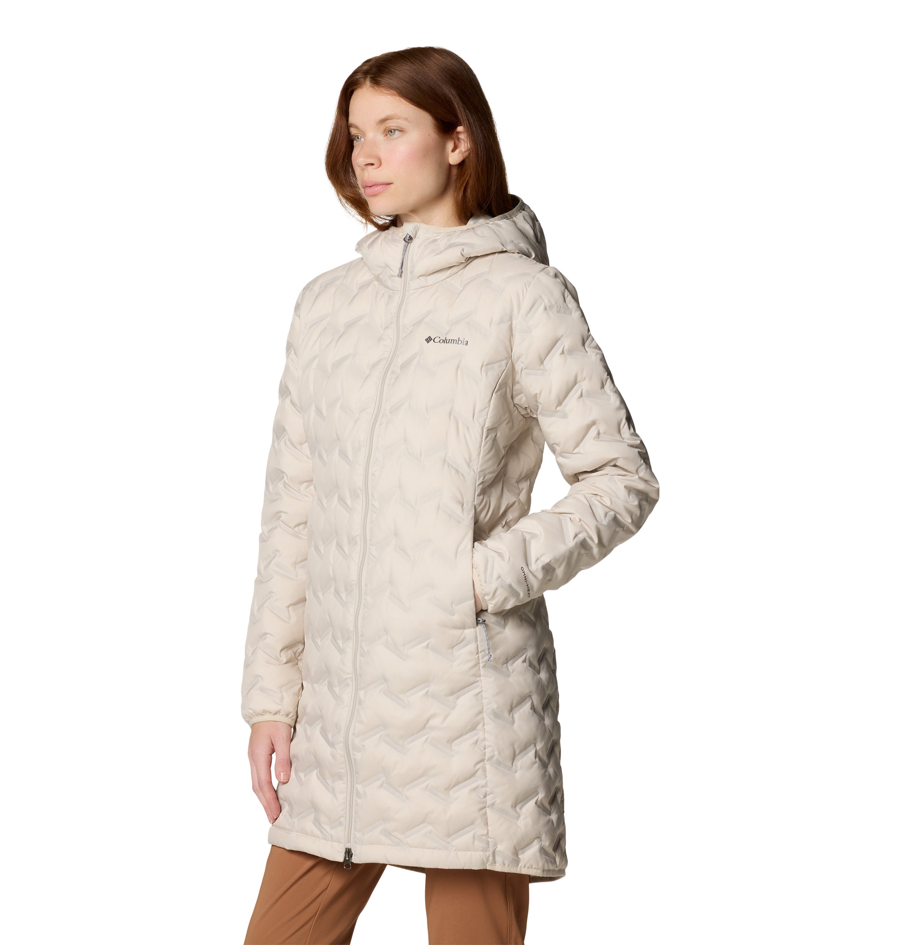Chamarra para mujer Columbia Delta Ridge II Long Down Jacket
