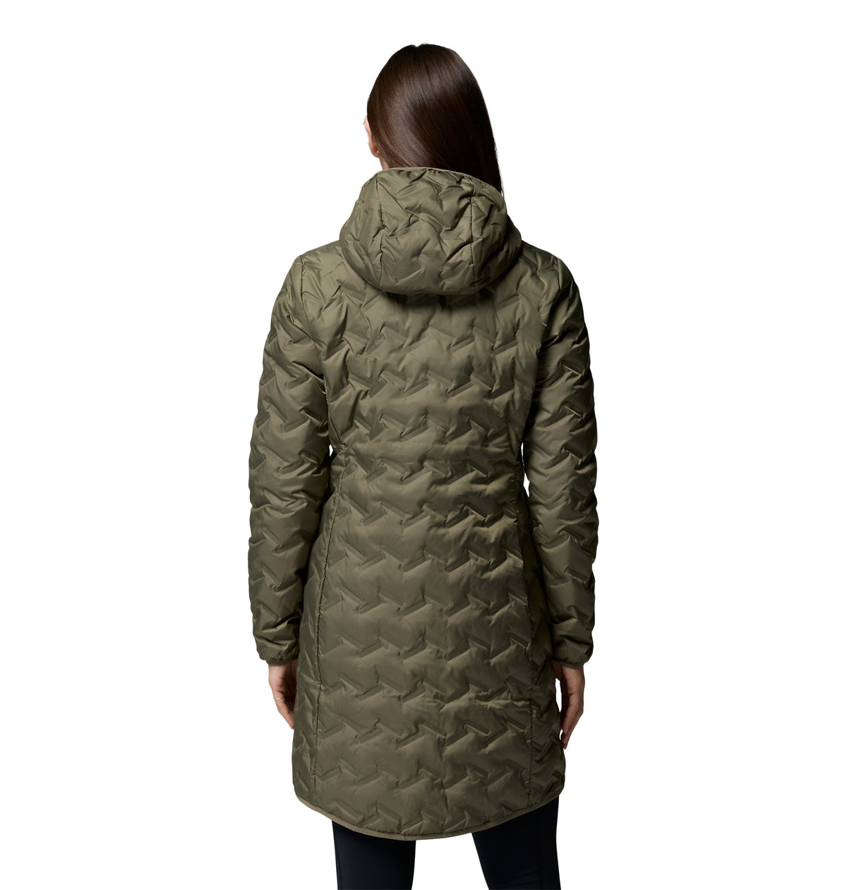 Chamarra Térmica para Mujer Columbia Delta Ridge II Long Down Jacket