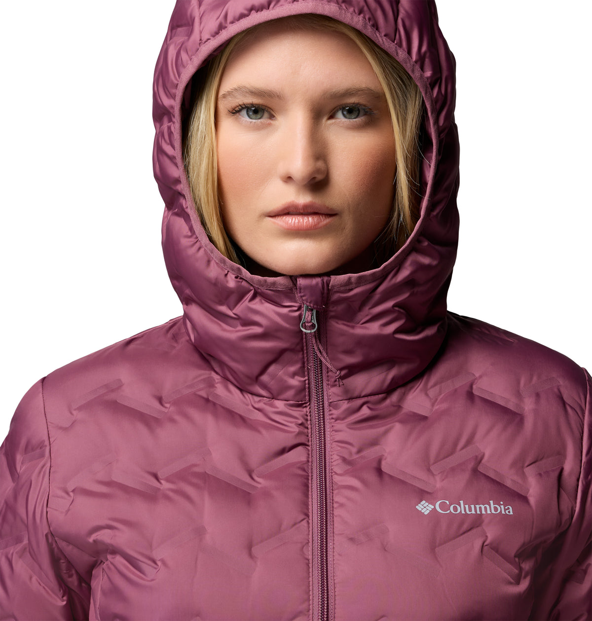 Chamarra Térmica para Mujer Columbia Delta Ridge II Long Down Jacket