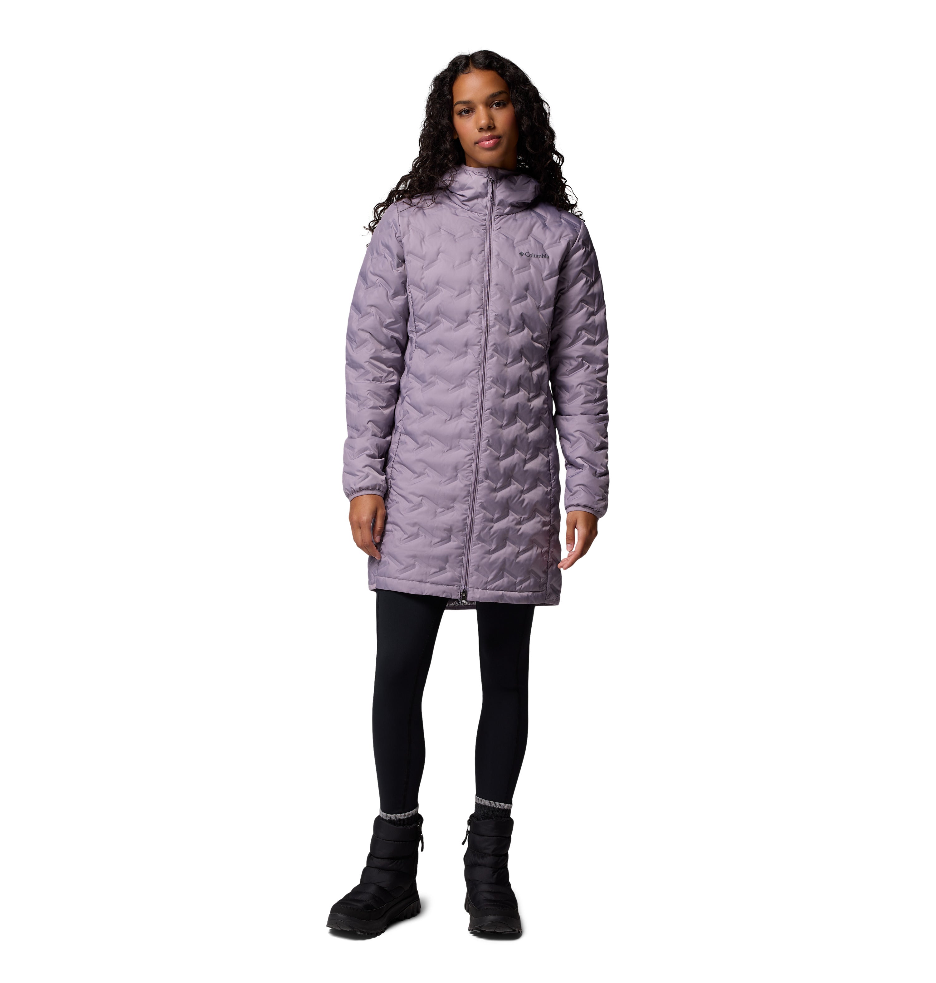 Chamarra para mujer Columbia Delta Ridge II Long Down Jacket