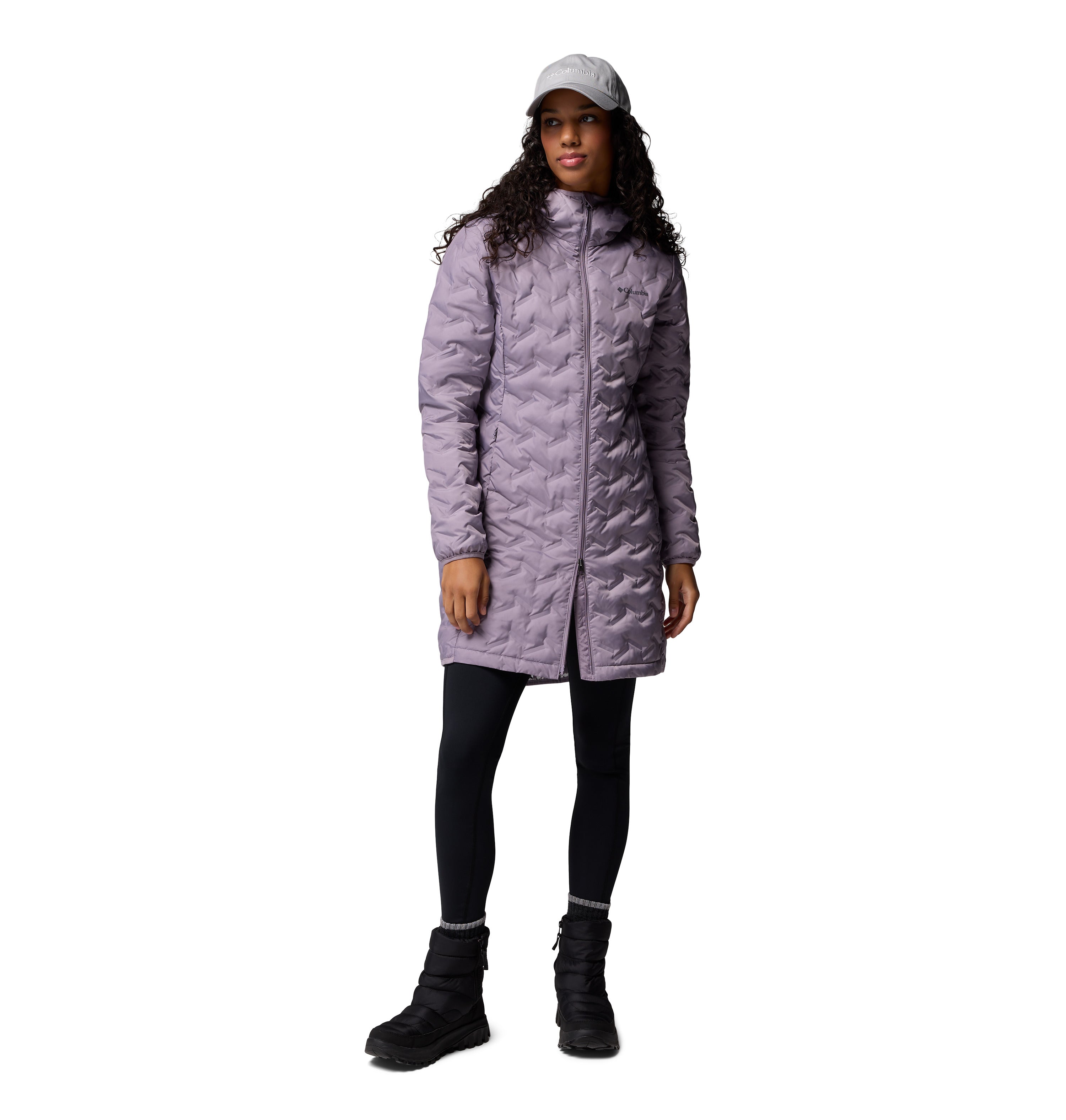 Chamarra para mujer Columbia Delta Ridge II Long Down Jacket