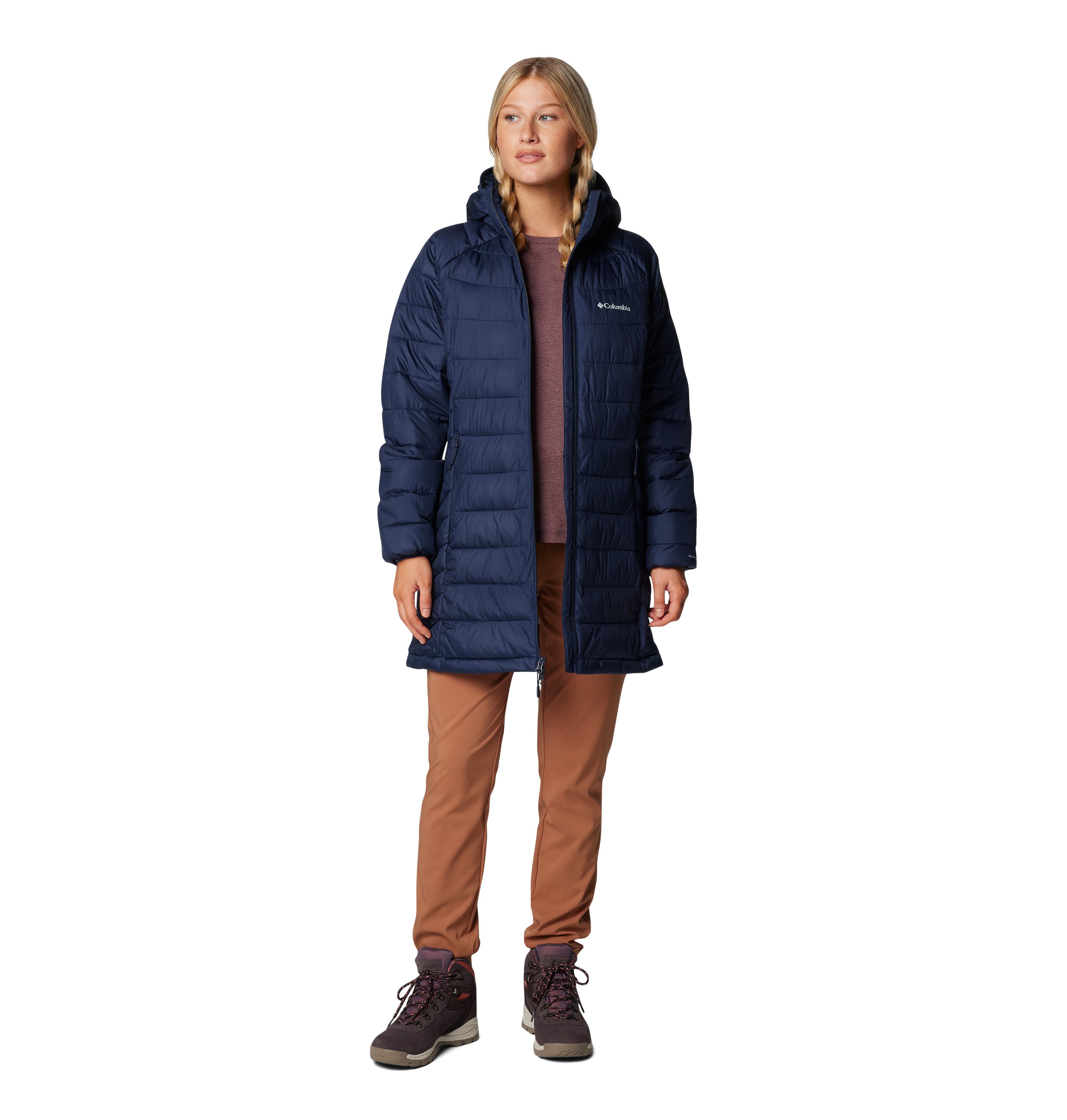 Chamarra para mujer Columbia Powder Lite II Mid