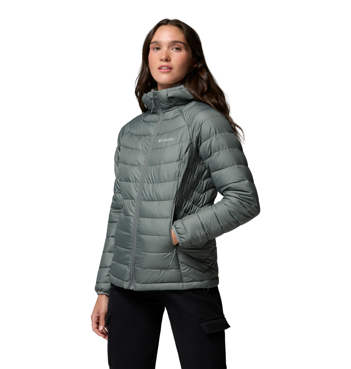 Chamarra Térmica para Mujer Columbia Powder Lite II Hooded Jacket
