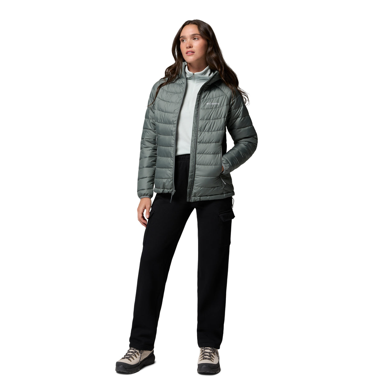 Chamarra Térmica para Mujer Columbia Powder Lite II Hooded Jacket