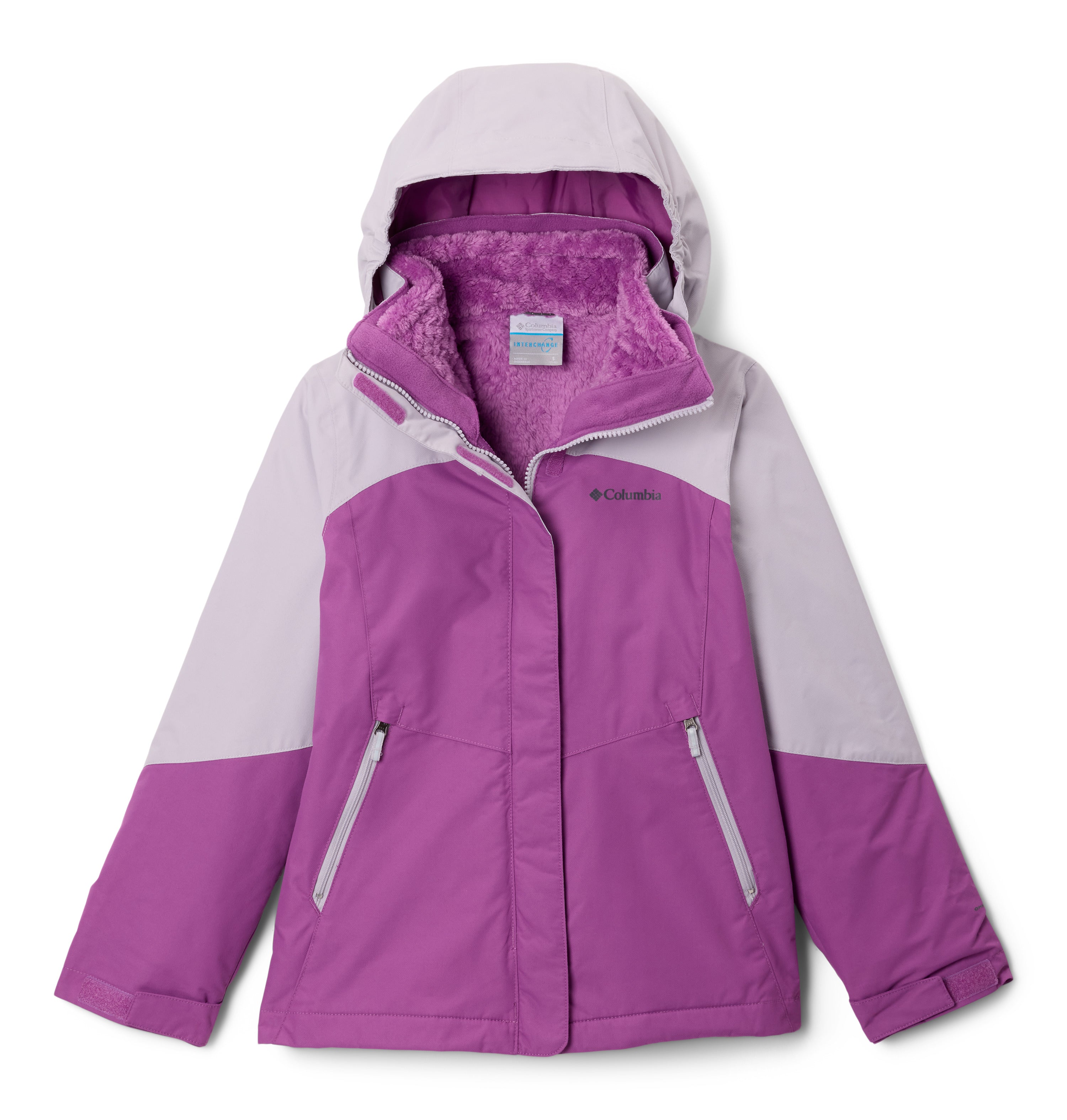 Chamarra con forro polar 3 en 1 para niña Columbia Bugaboo III Fleece Interchange Jacket