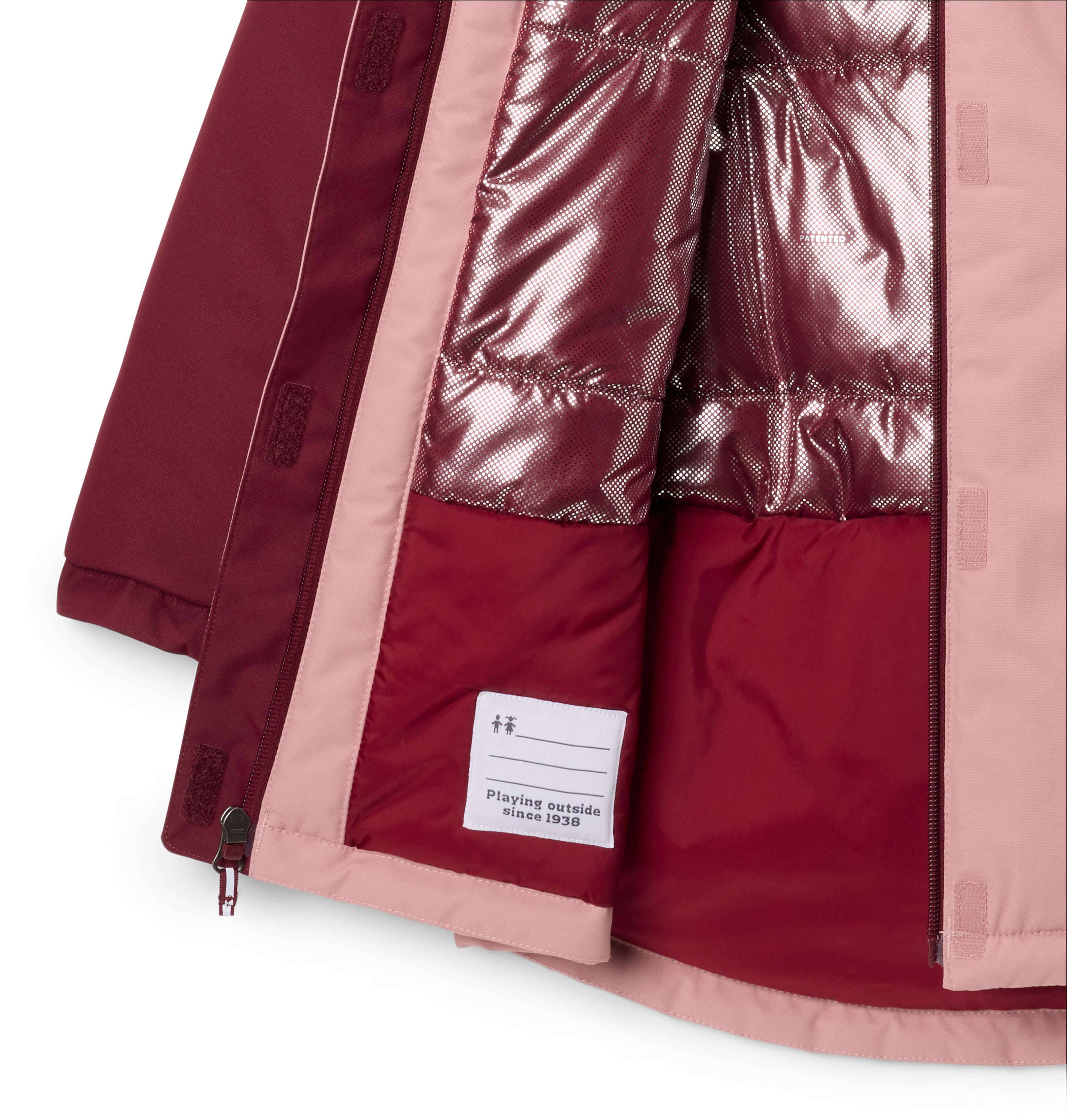 Chamarra larga aislante e impermeable para niña Columbia Hikebound II Long Insulated Jacket