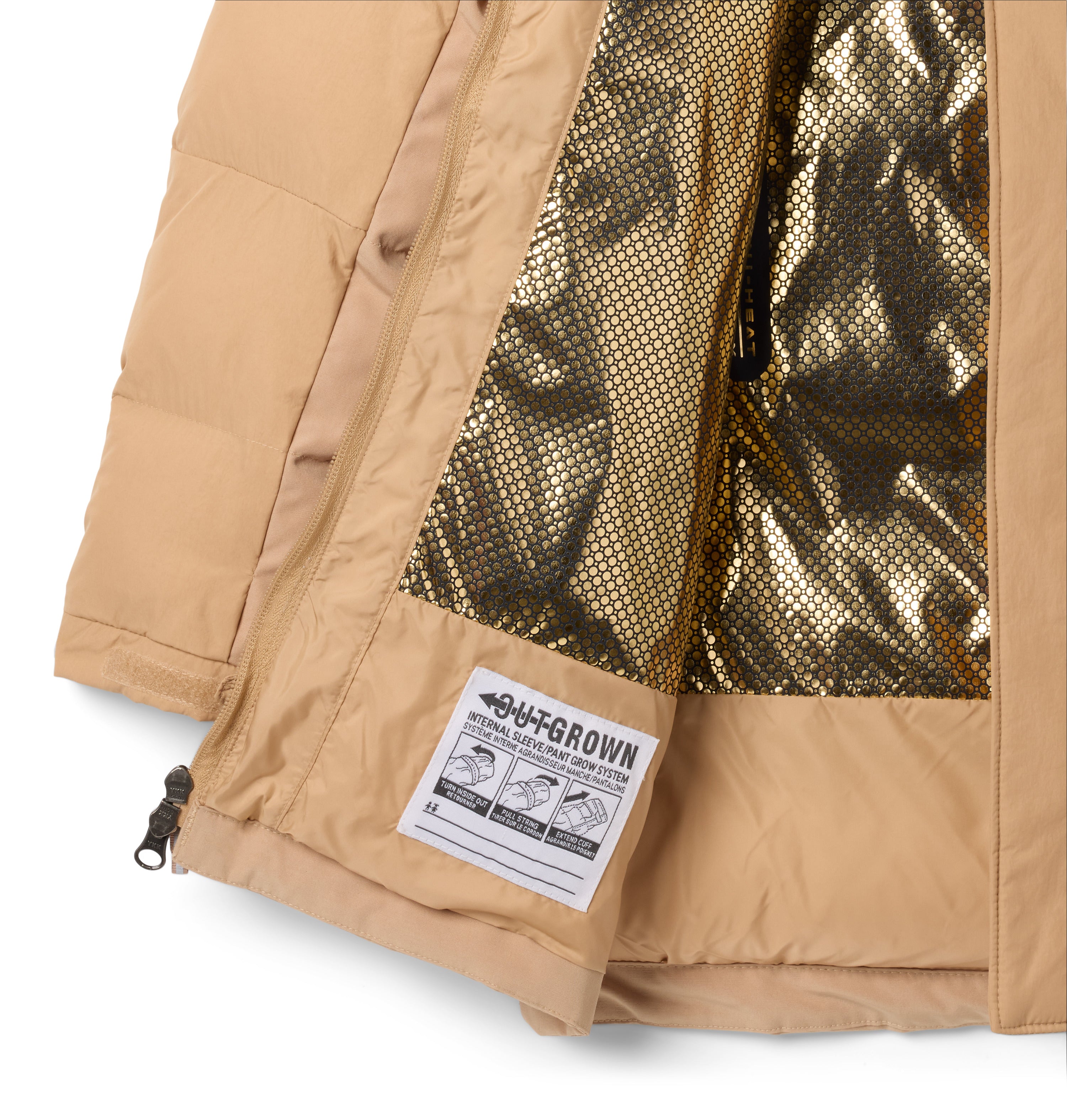 Chamarra tipo parka aislante e impermeable para niños Columbia Marquam Peak Fusion II Parka