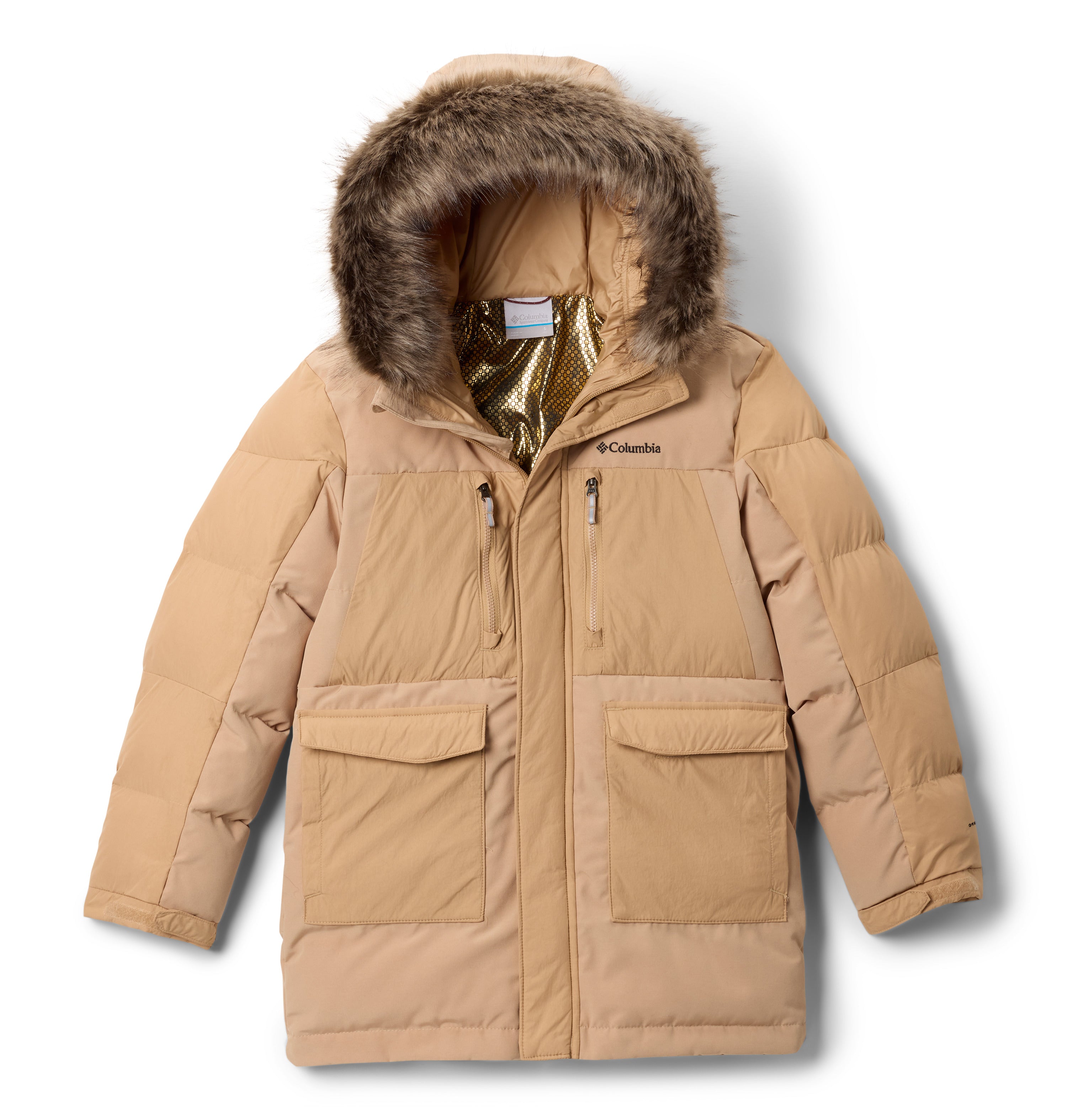 Chamarra tipo parka aislante e impermeable para niños Columbia Marquam Peak Fusion II Parka
