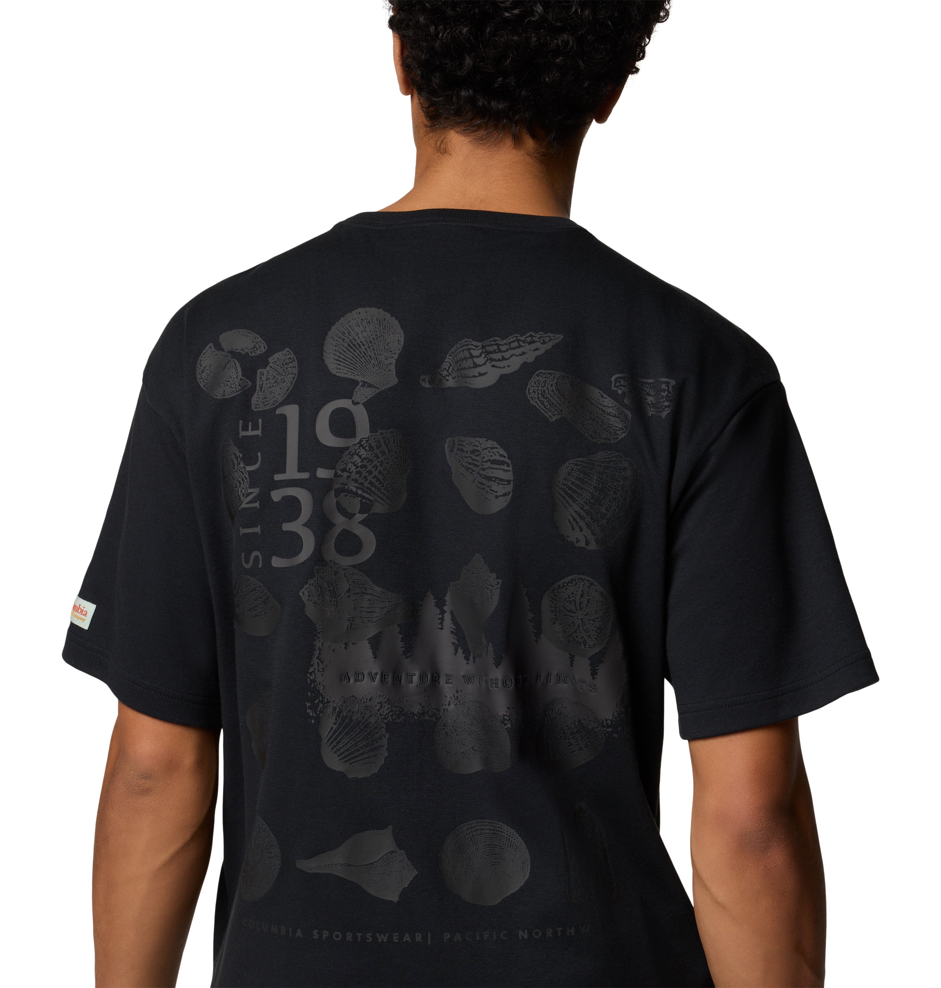 Playera de manga corta para hombre Columbia CSC Heritage Graphic