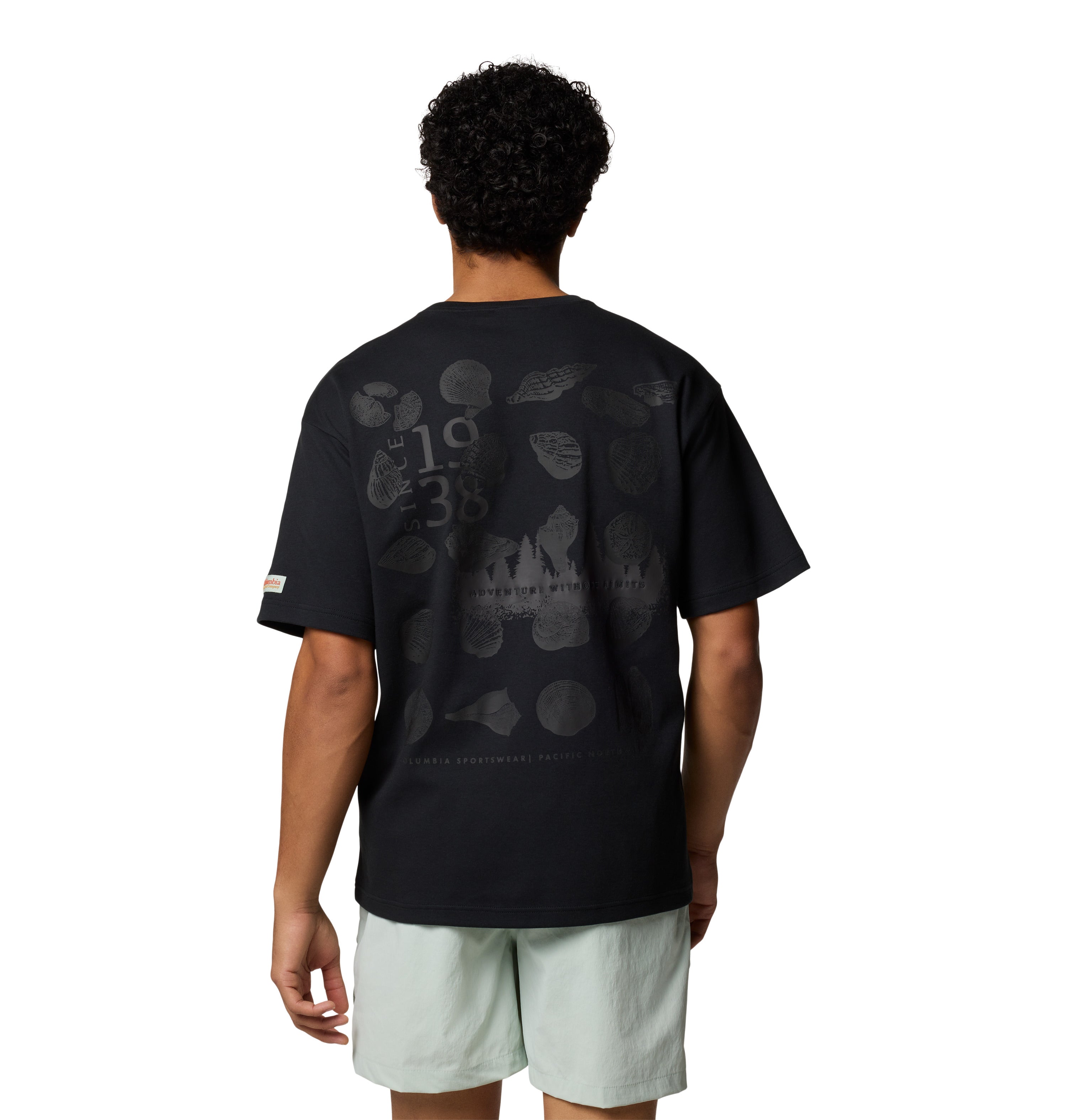 Playera de manga corta para hombre Columbia CSC Heritage Graphic