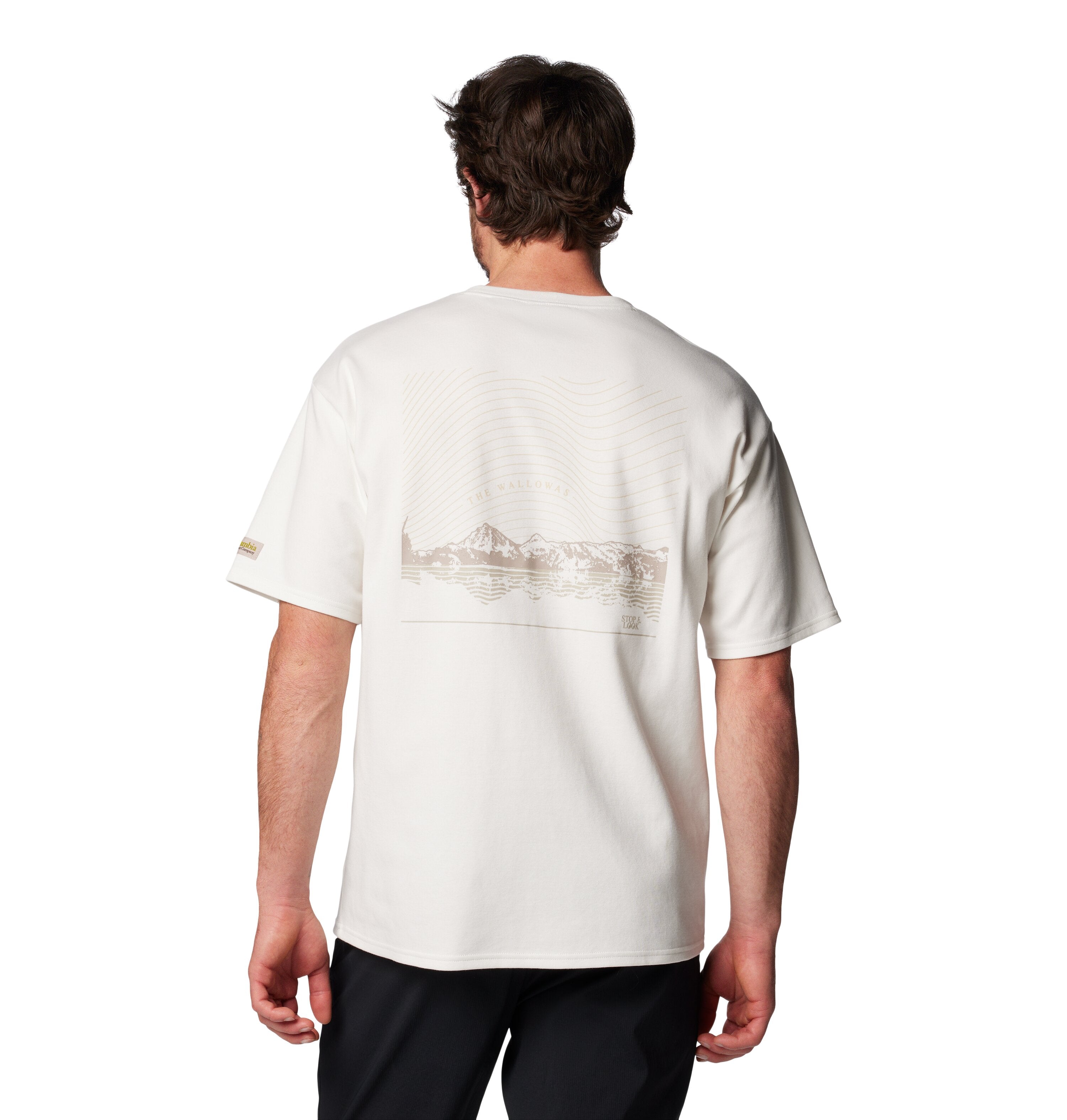 Playera de manga corta para hombre Columbia CSC Heritage Graphic