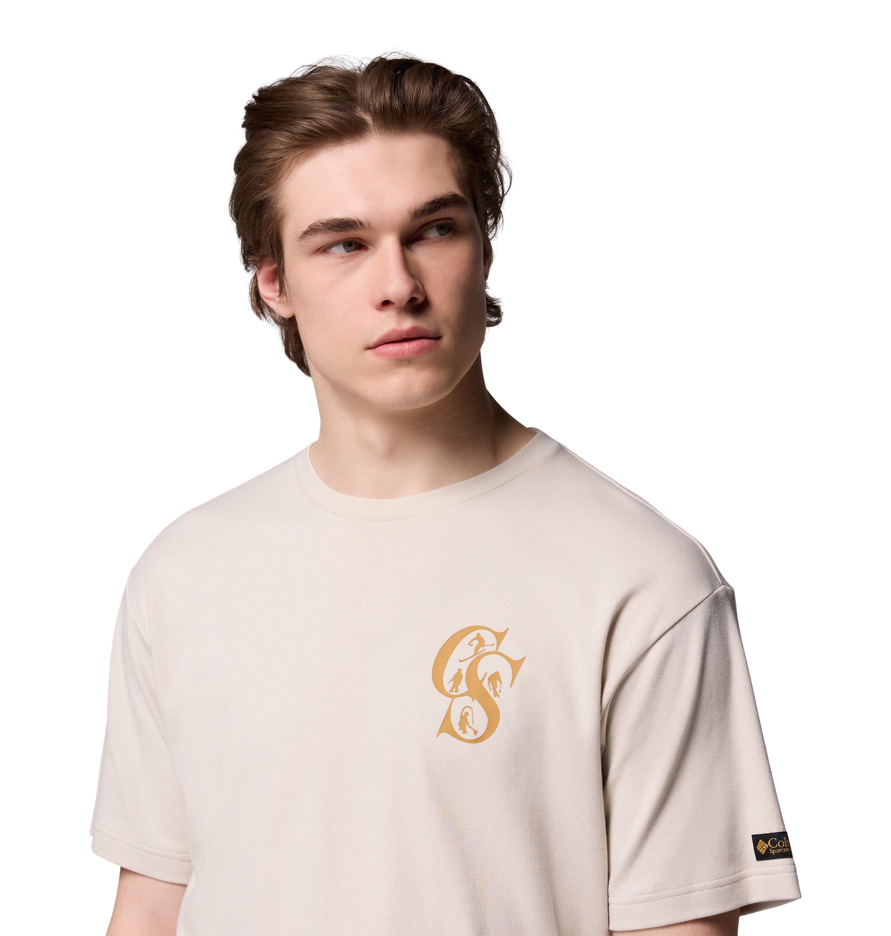 Playera de manga corta para hombre Columbia CSC Heritage Graphic Tee