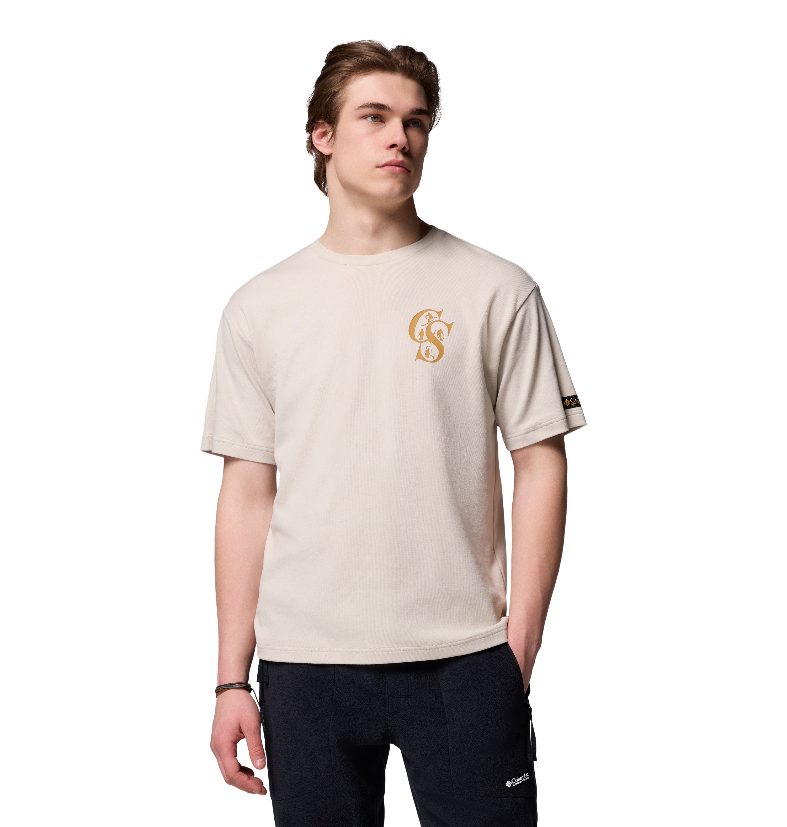 Playera de manga corta para hombre Columbia CSC Heritage Graphic Tee