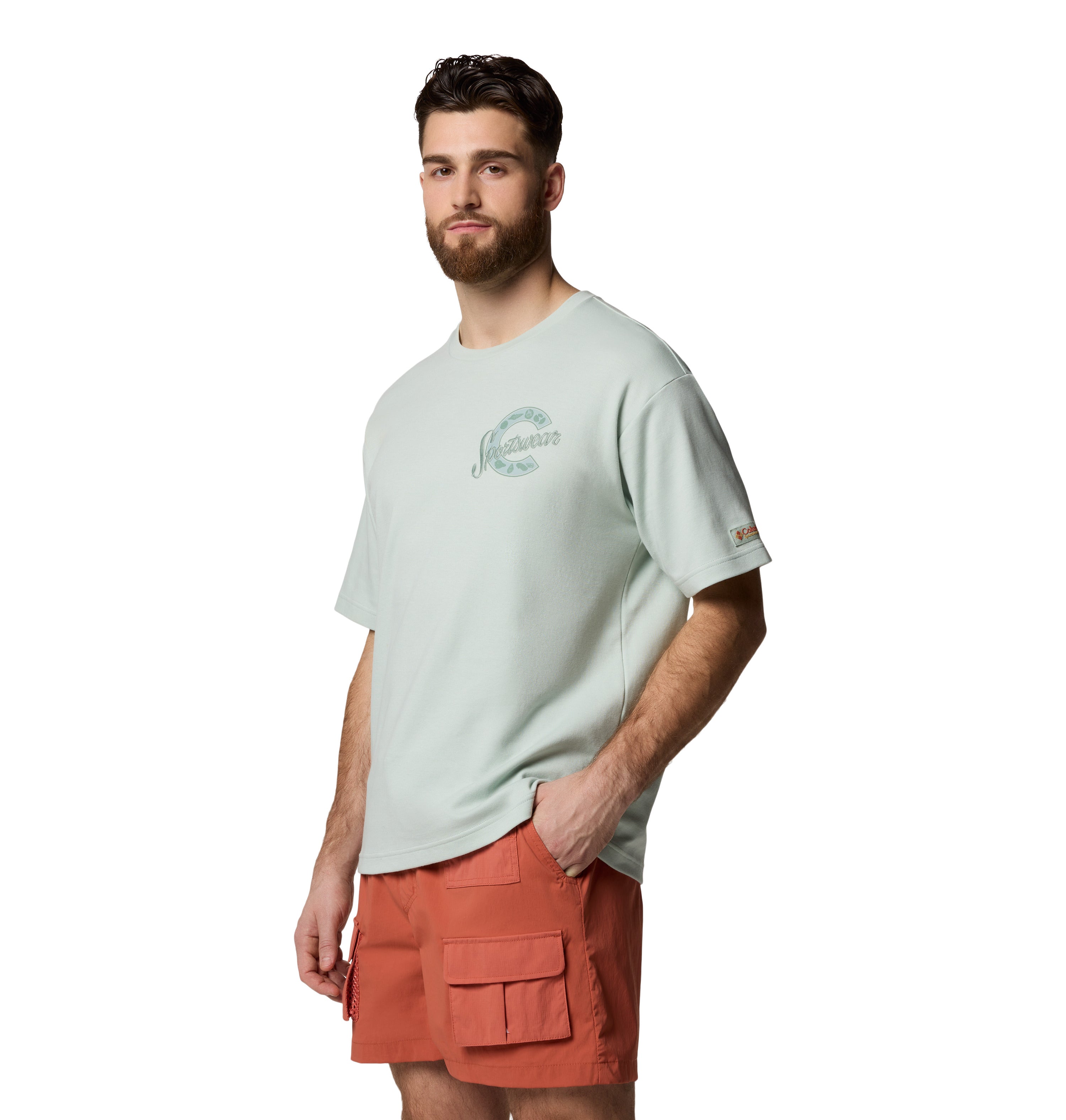 Playera de manga corta para hombre Columbia CSC Heritage Graphic