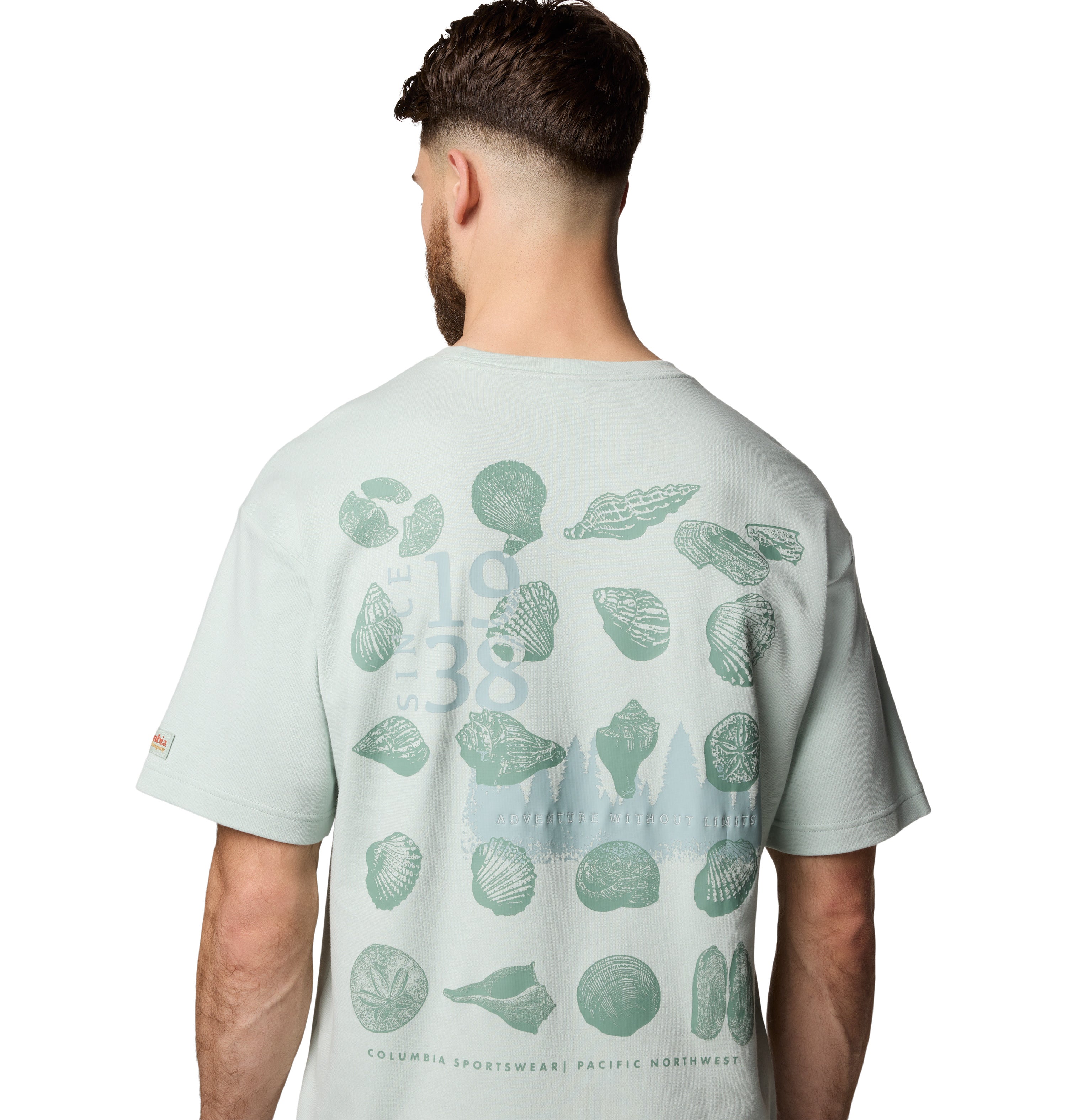 Playera de manga corta para hombre Columbia CSC Heritage Graphic