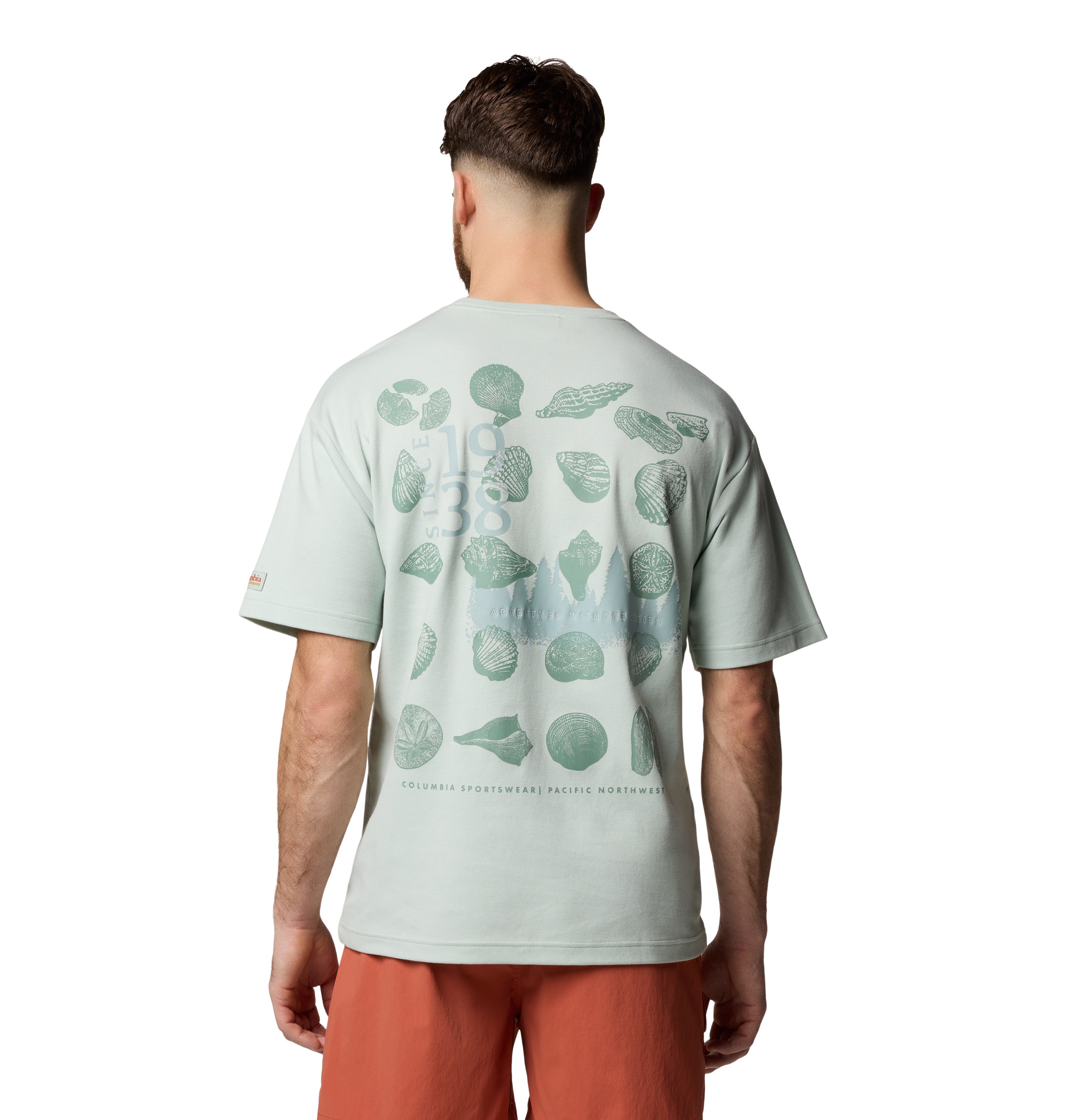 Playera de manga corta para hombre Columbia CSC Heritage Graphic