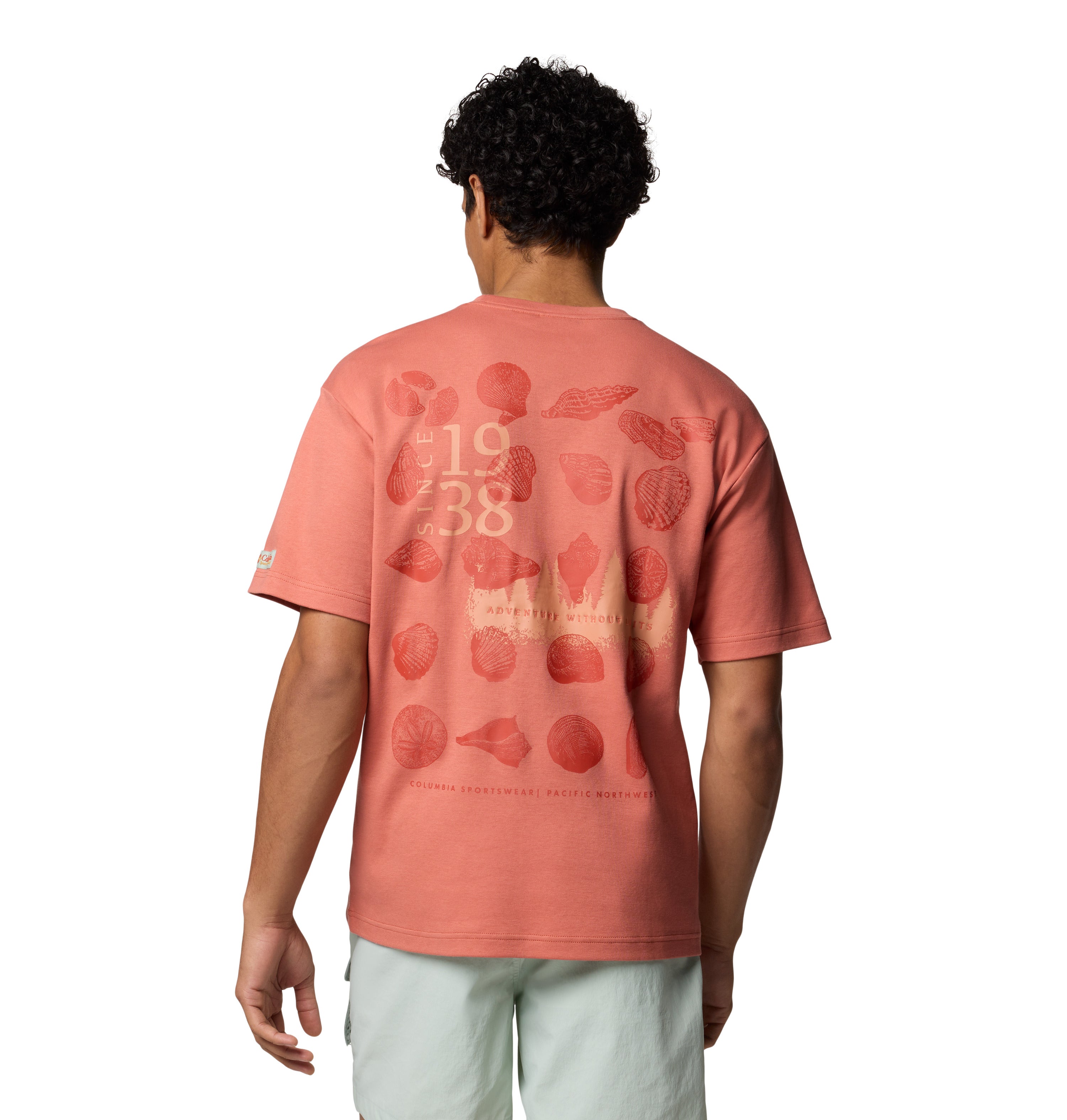 Playera de manga corta para hombre Columbia CSC Heritage Graphic