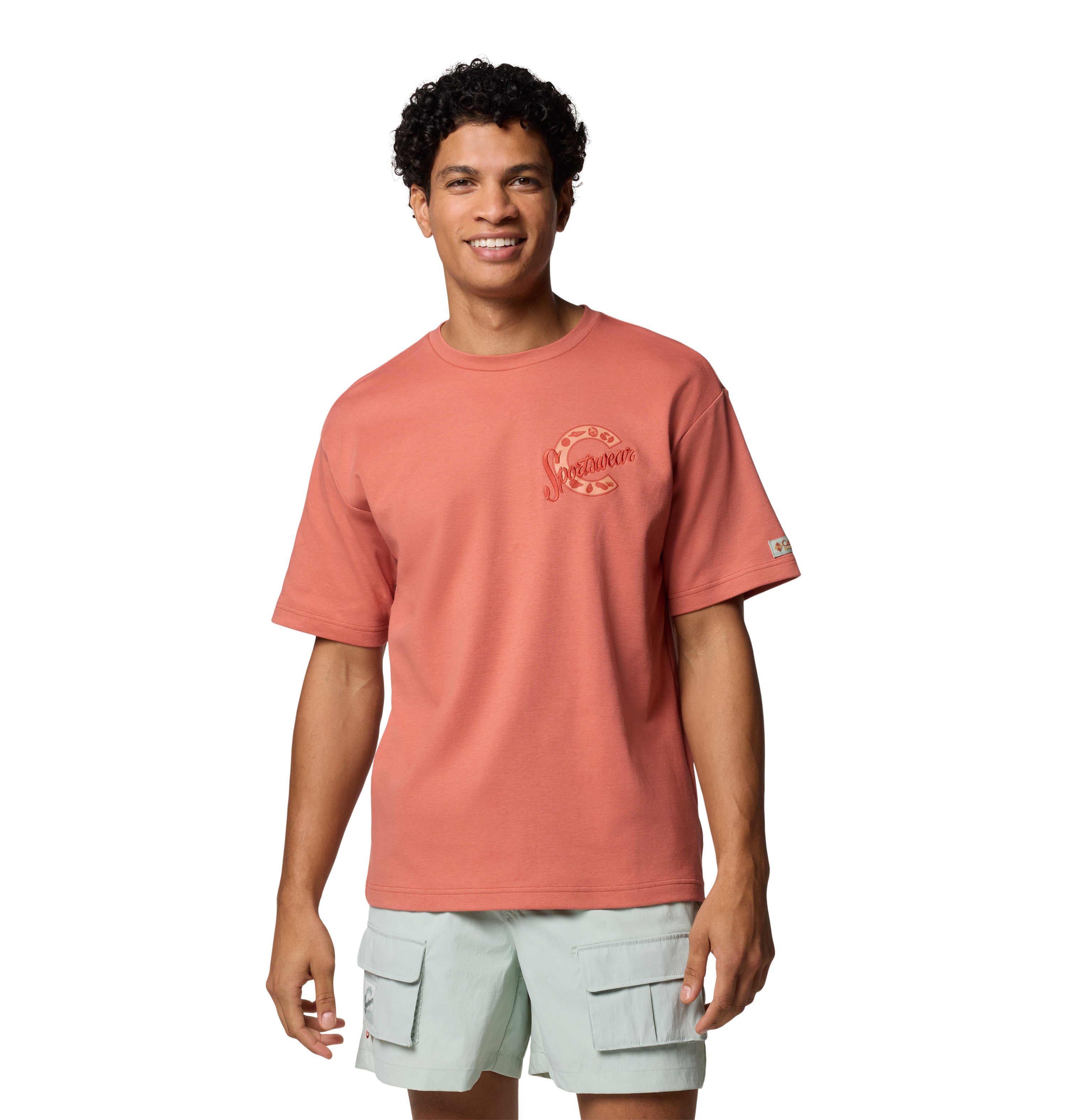 Playera de manga corta para hombre Columbia CSC Heritage Graphic