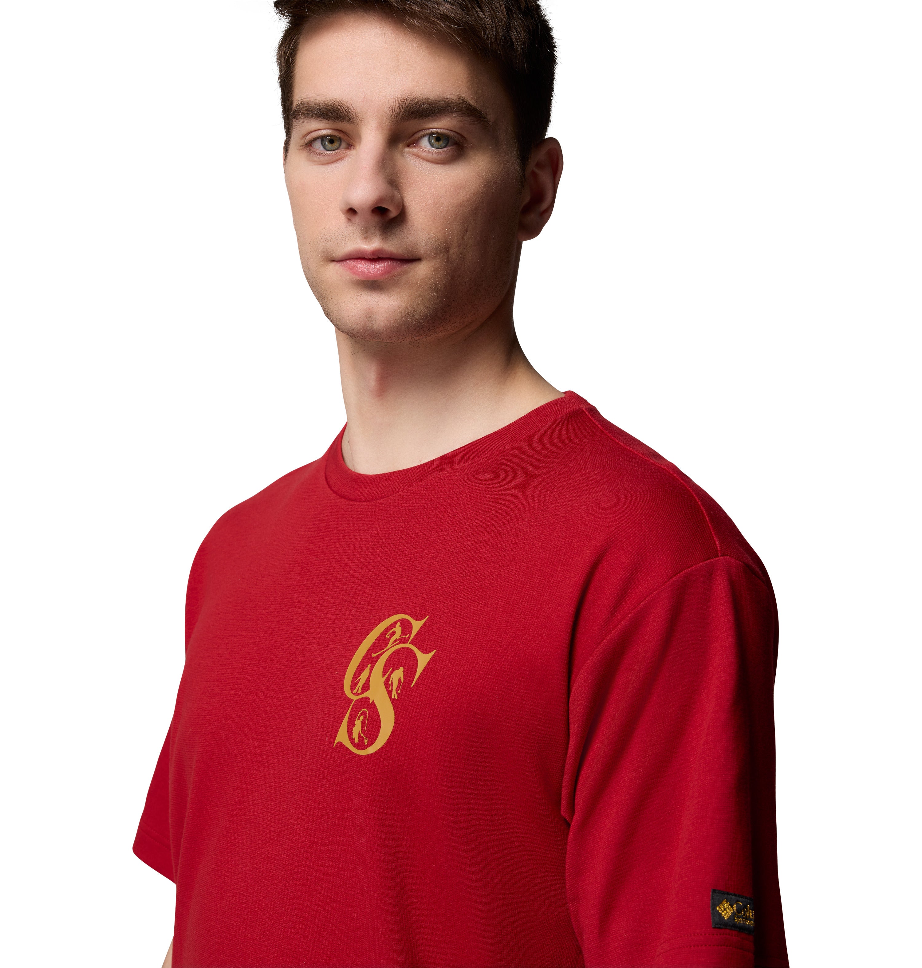 Playera de manga corta para hombre Columbia CSC Heritage Graphic Tee