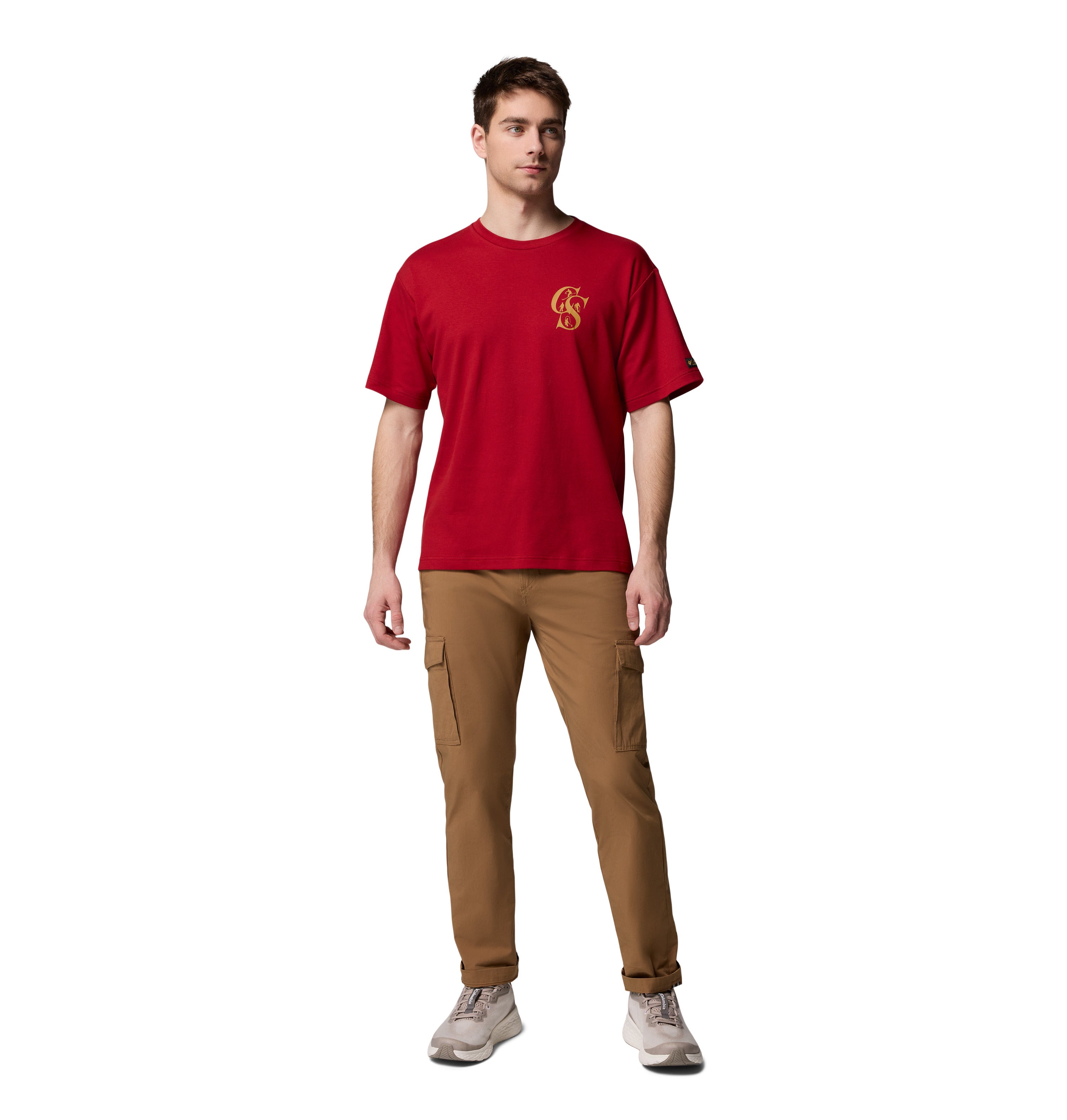 Playera de manga corta para hombre Columbia CSC Heritage Graphic Tee