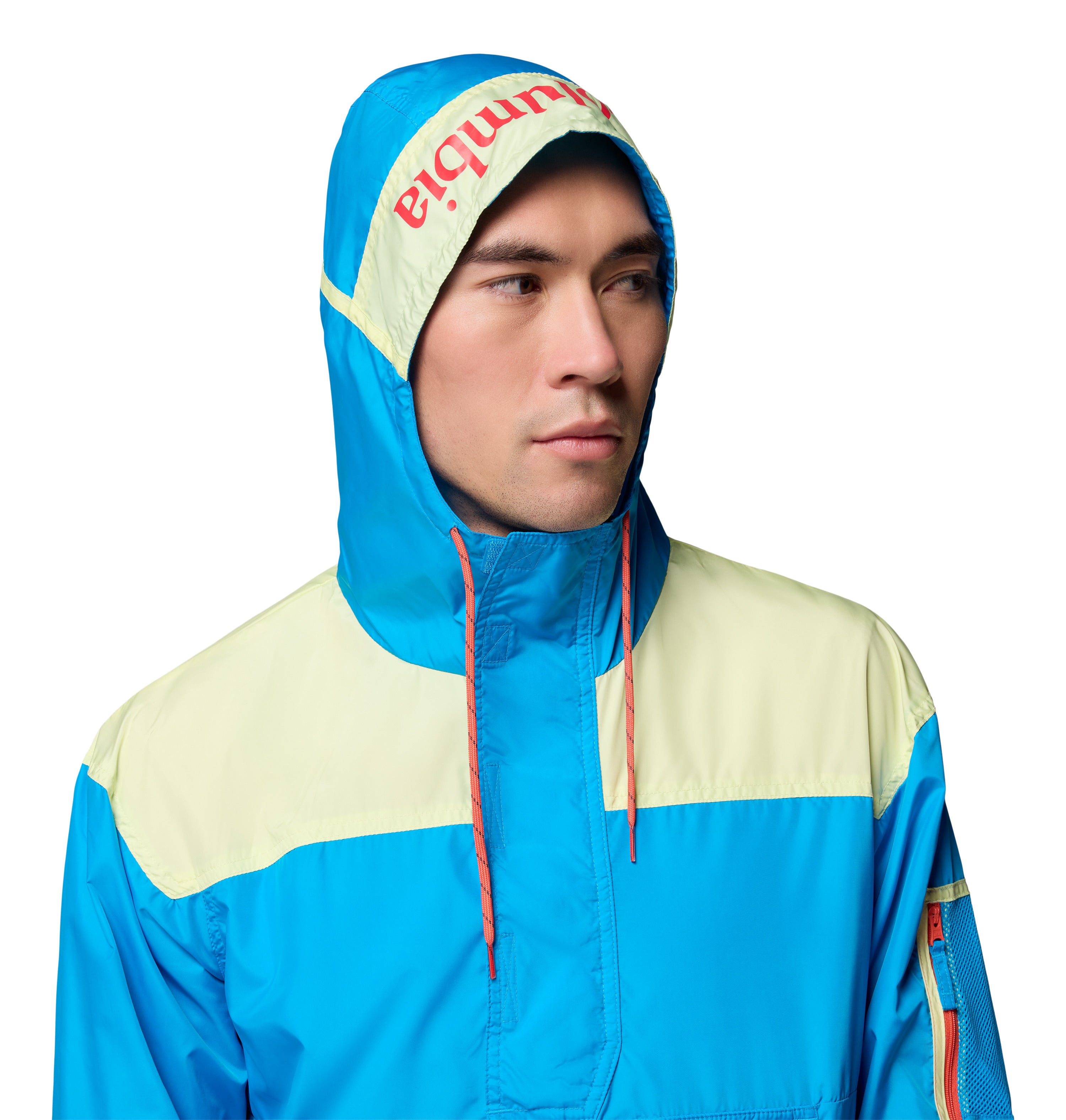 Chamarra rompevientos para hombre Columbia Challenger II