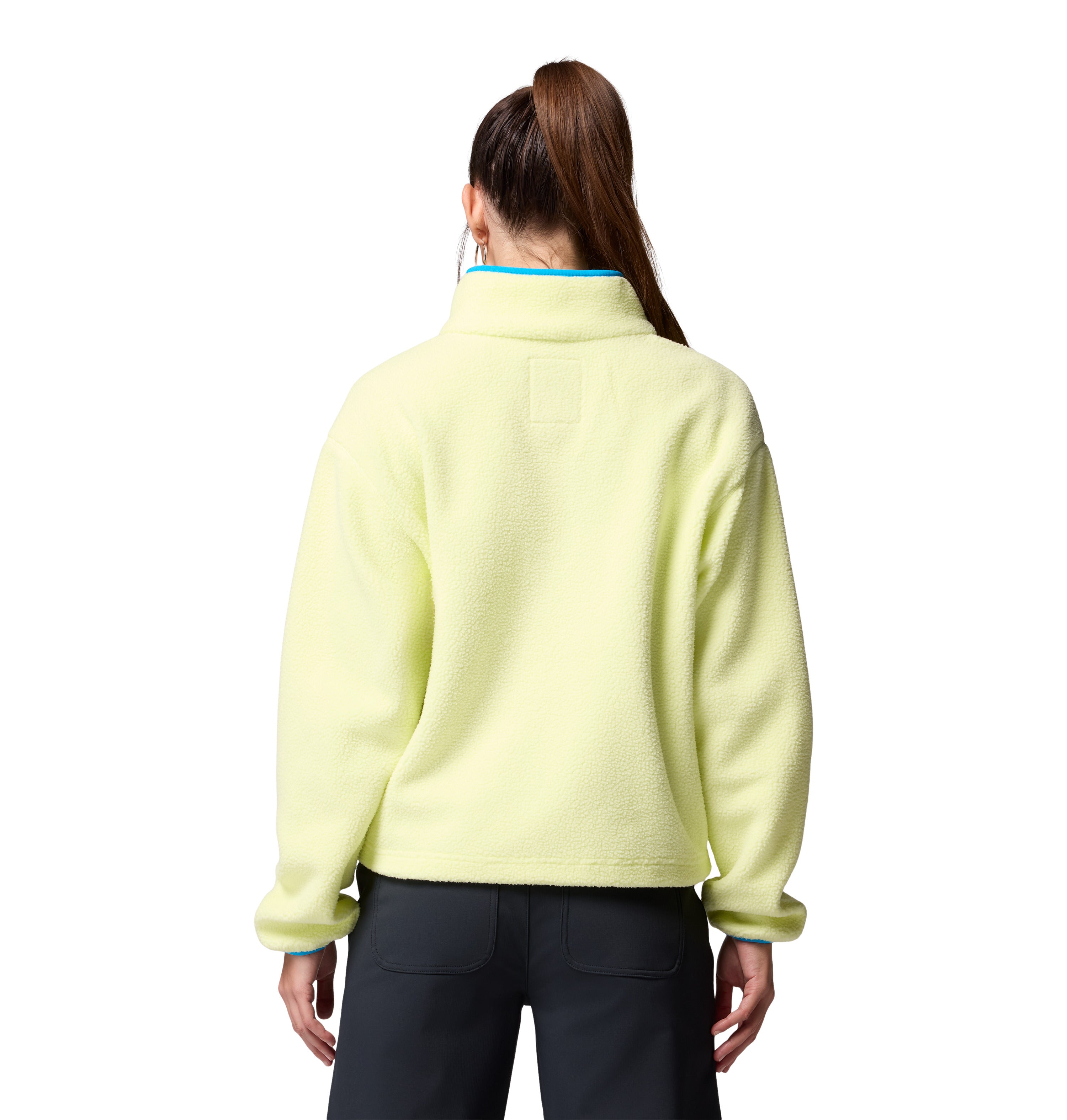 Sudadera corta con medio cierre para mujer Columbia Helvetia II Fleece