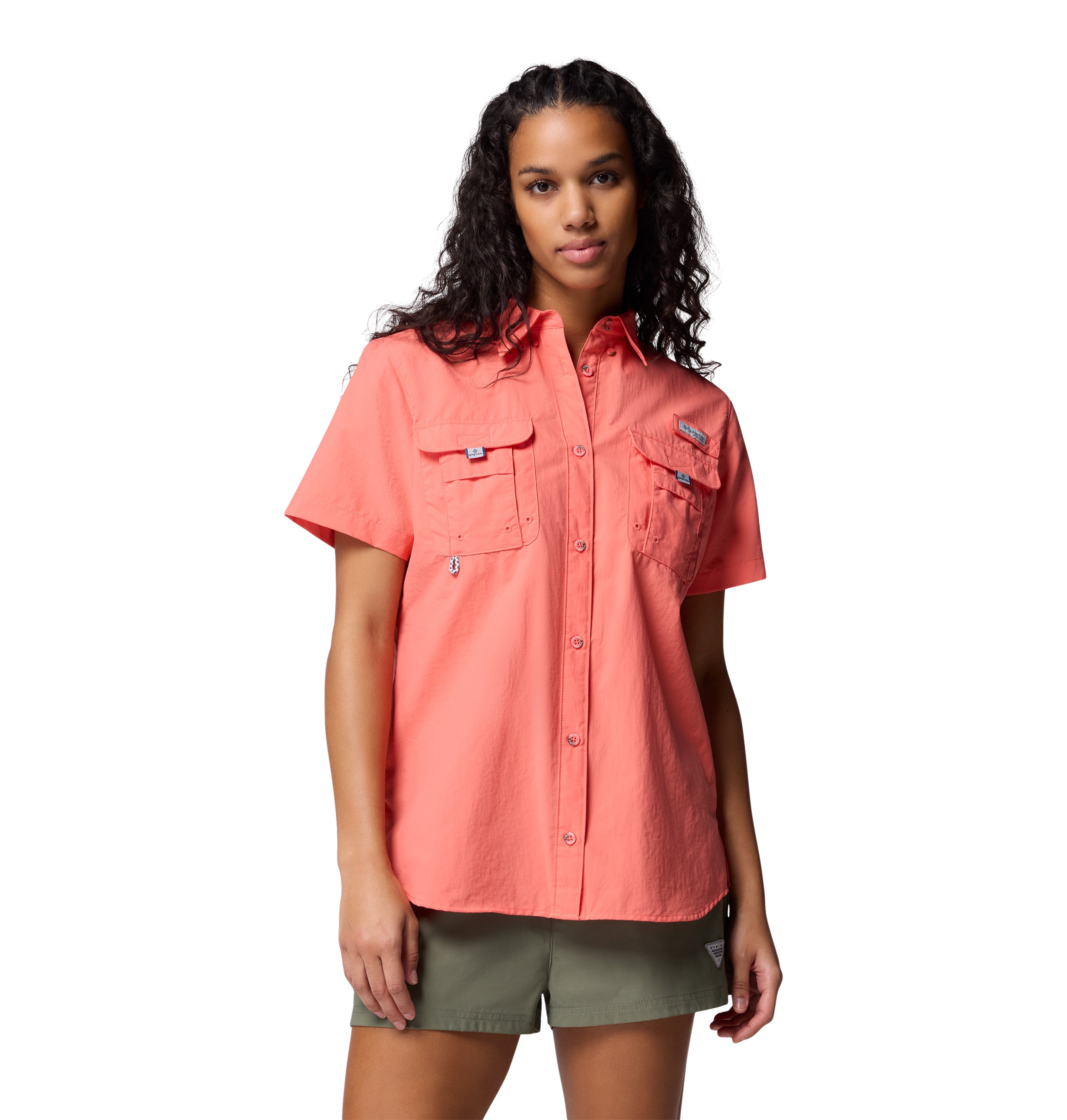 Camisa de manga corta para mujer Columbia Bahama II