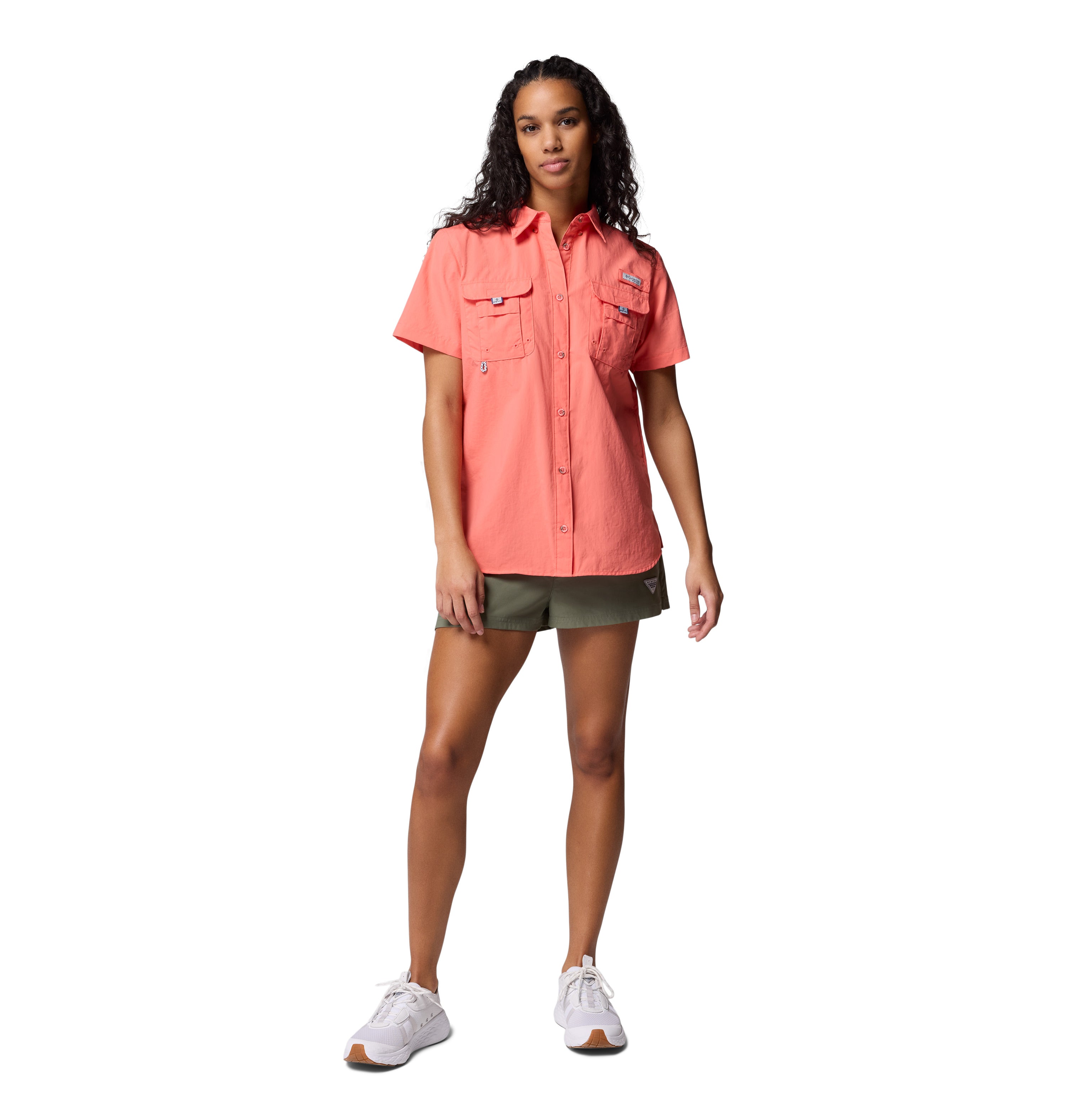 Camisa de manga corta para mujer Columbia Bahama II