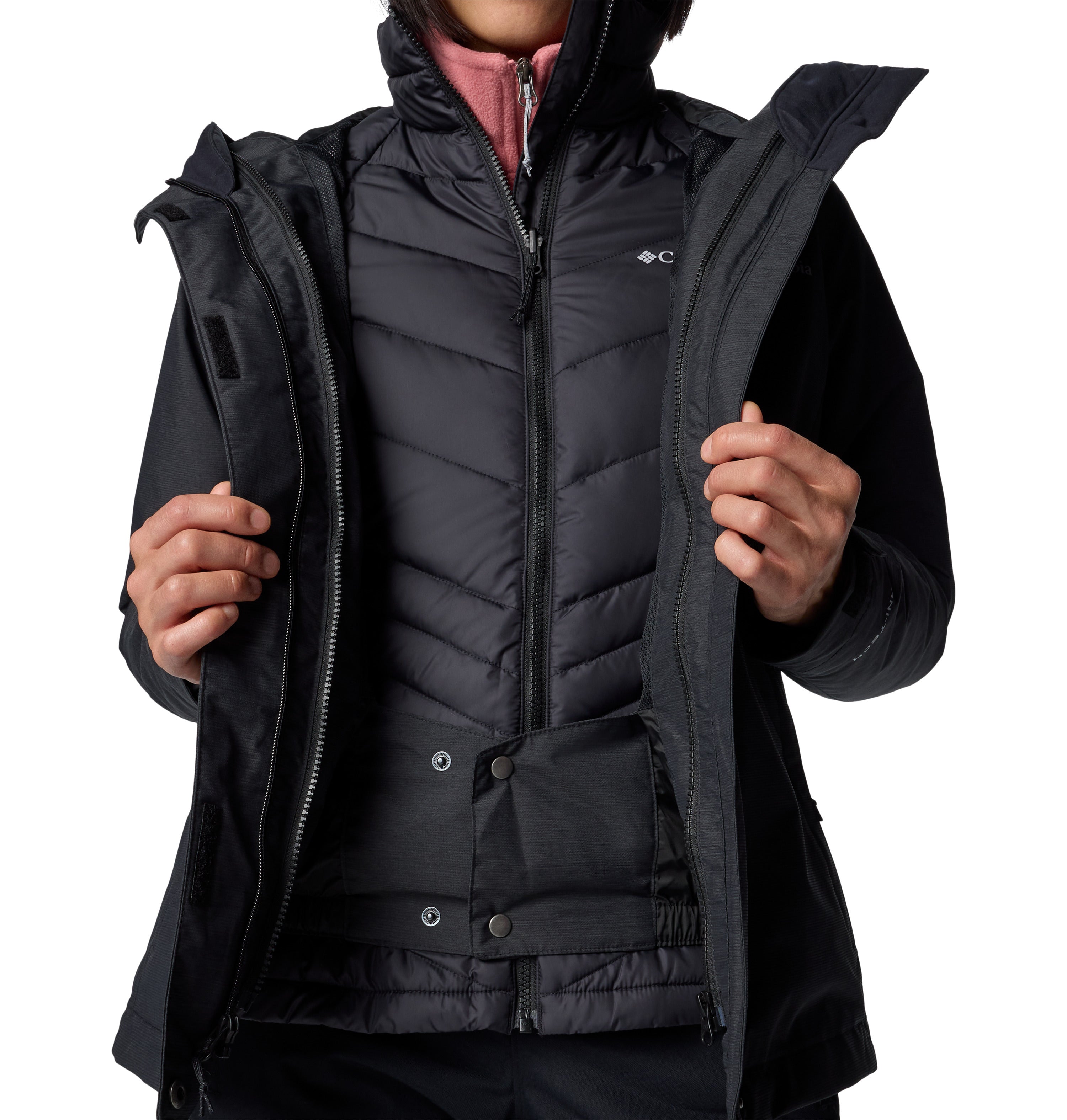 Chamarra 3 en 1 para Mujer Columbia Whirlibird V Interchange Jacket