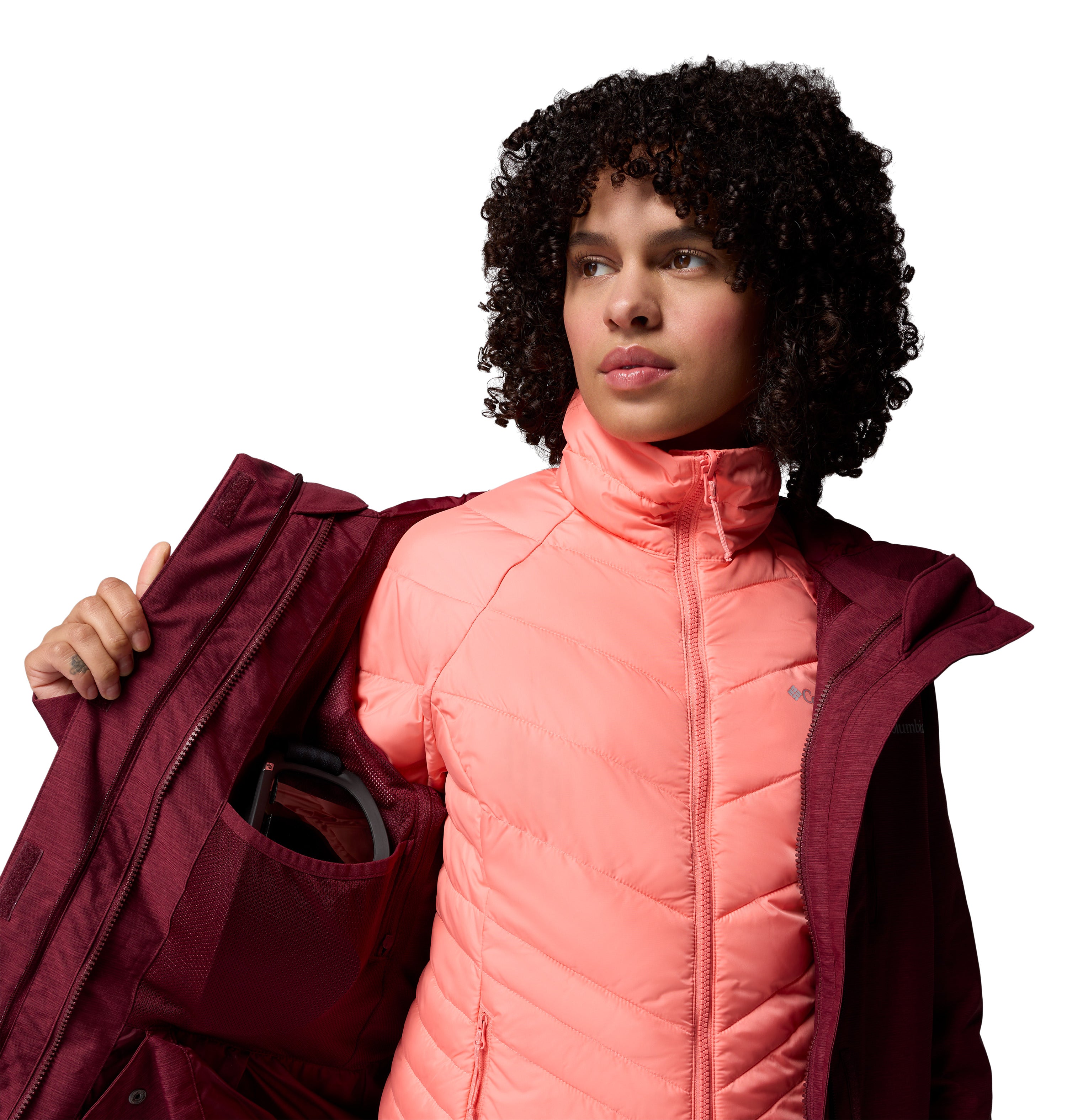 Chamarra para mujer Columbia Whirlibird V Interchange