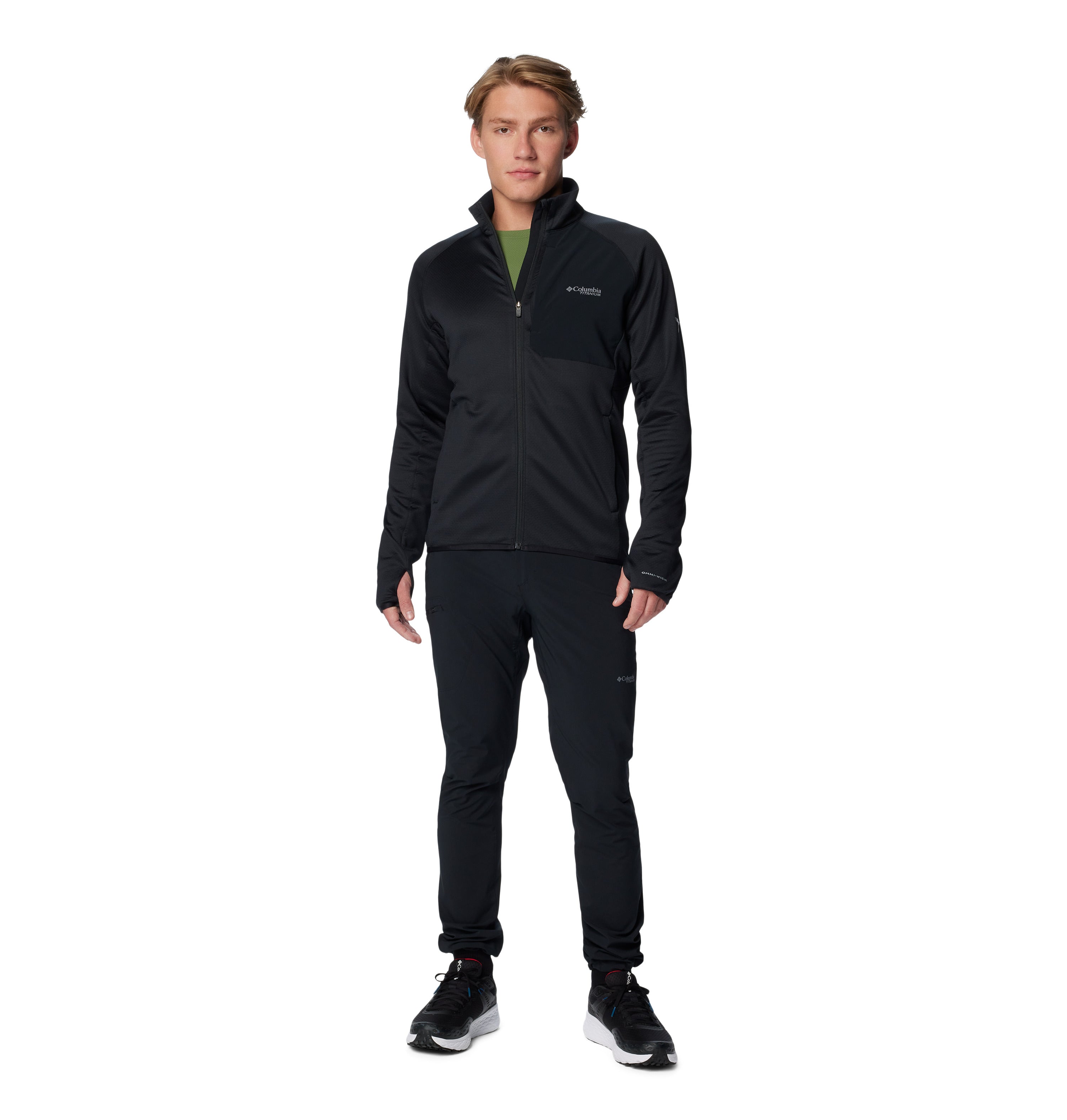 Chamarra para hombre Columbia Triple Canyon Grid Fleece FZ II