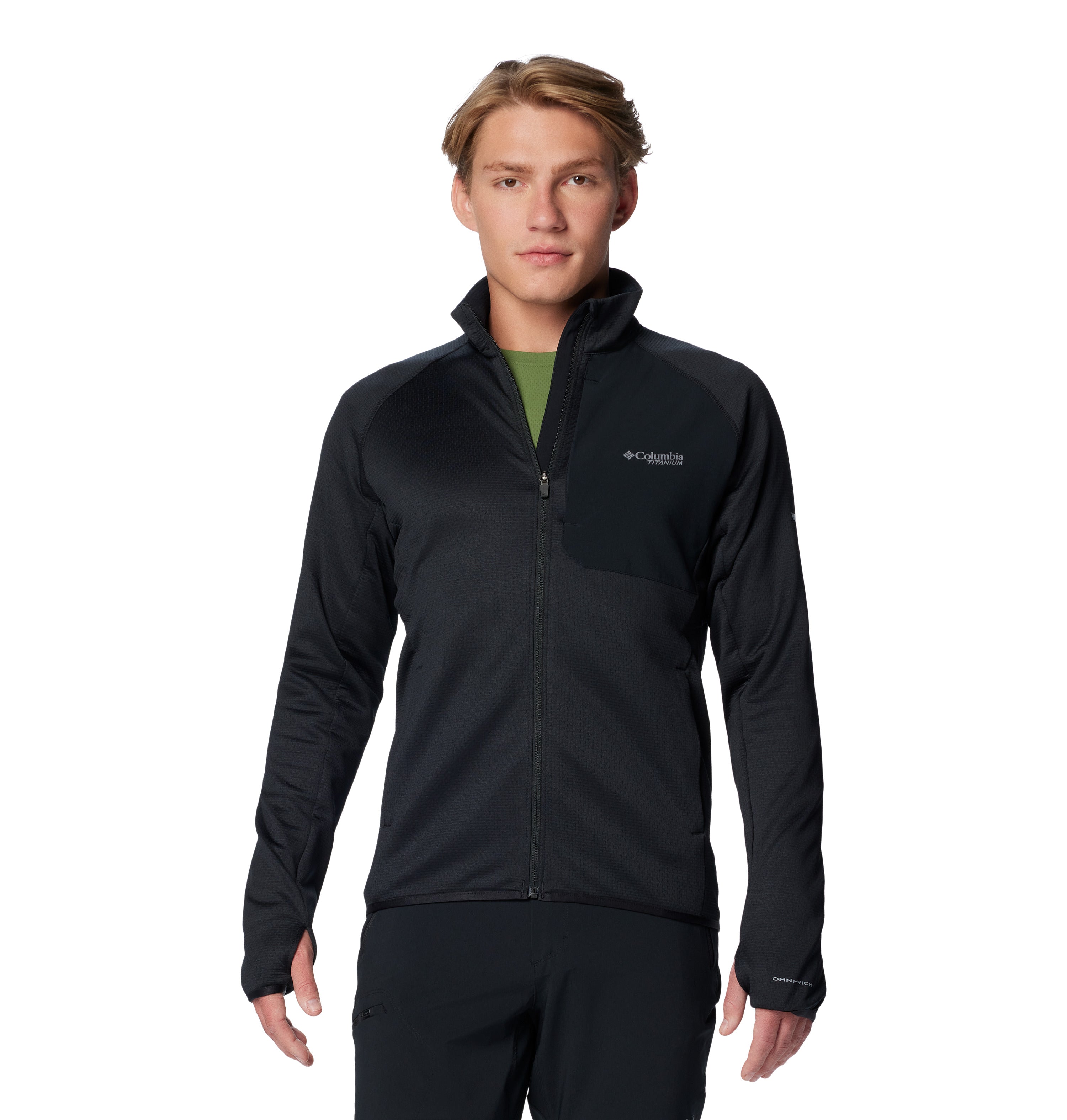 Chamarra para hombre Columbia Triple Canyon Grid Fleece FZ II