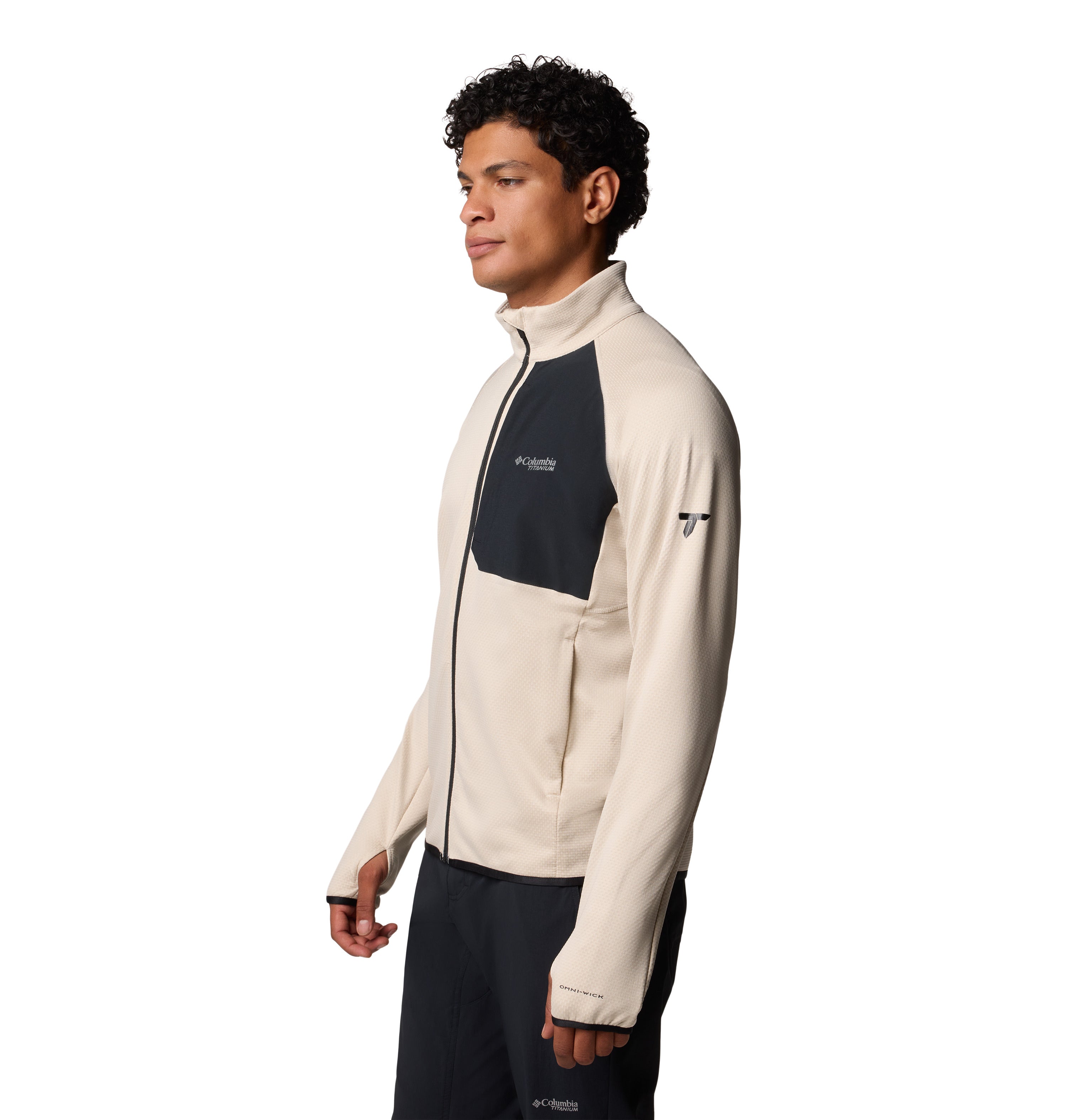 Chamarra para hombre Columbia Triple Canyon Grid Fleece FZ II