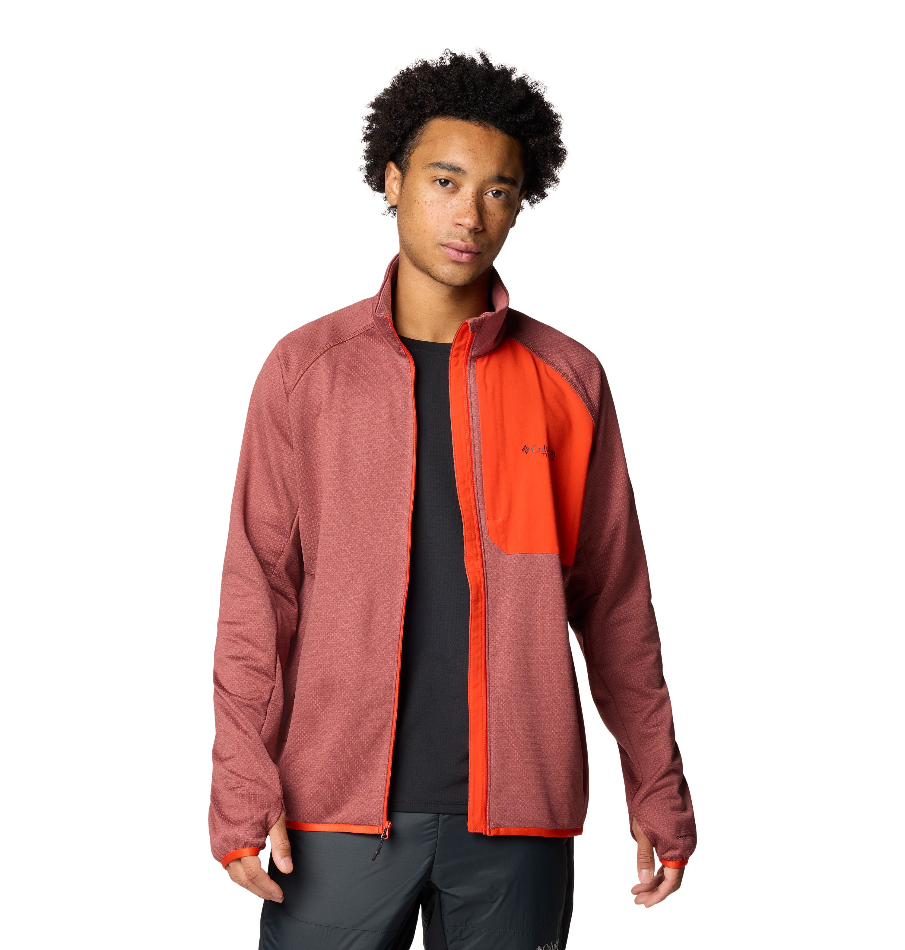 Chamarra para hombre Columbia Triple Canyon Grid Fleece FZ II