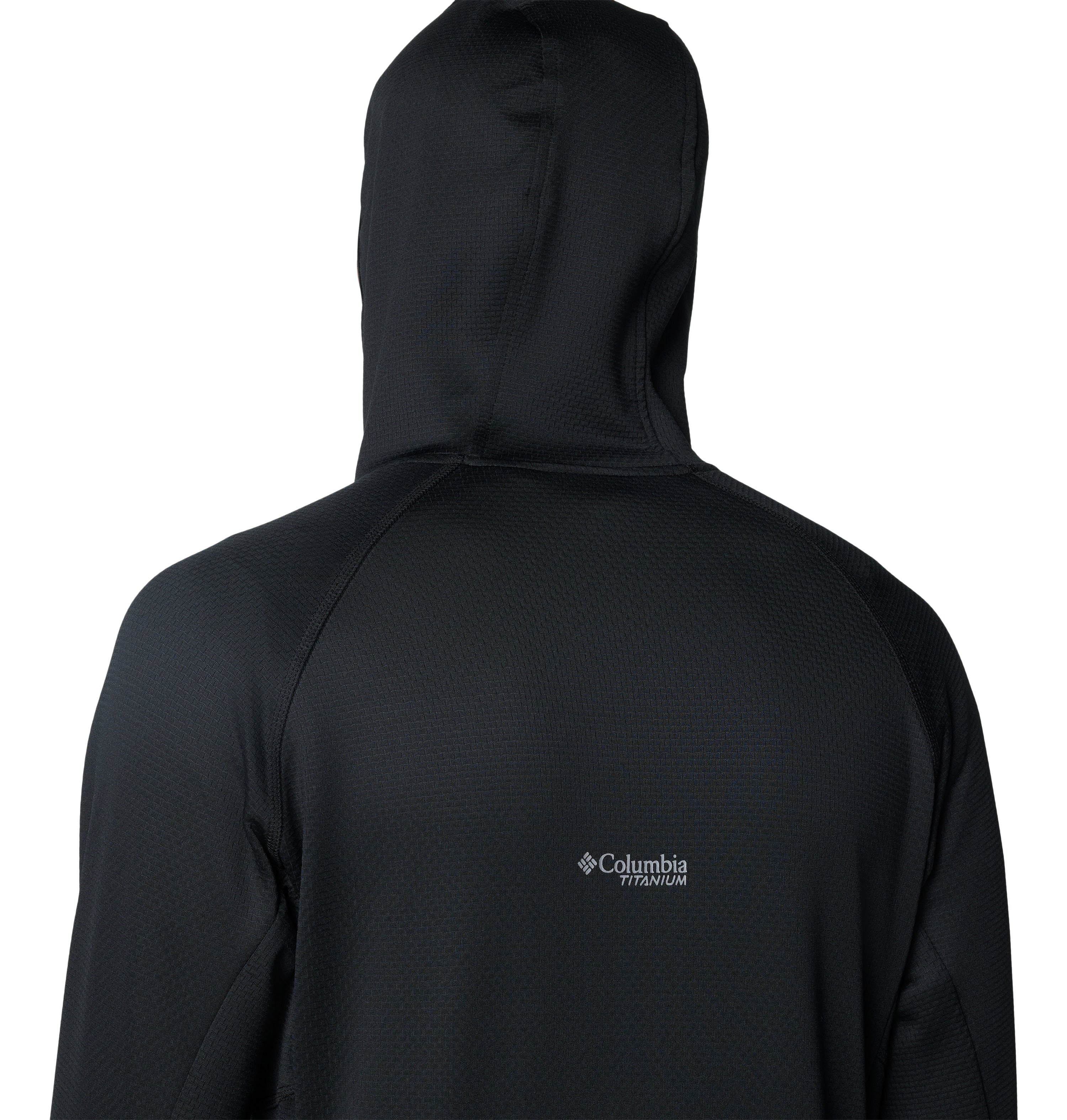 Chamarra con gorro para hombre Columbia Triple Canyon Grid Fleece FZ II