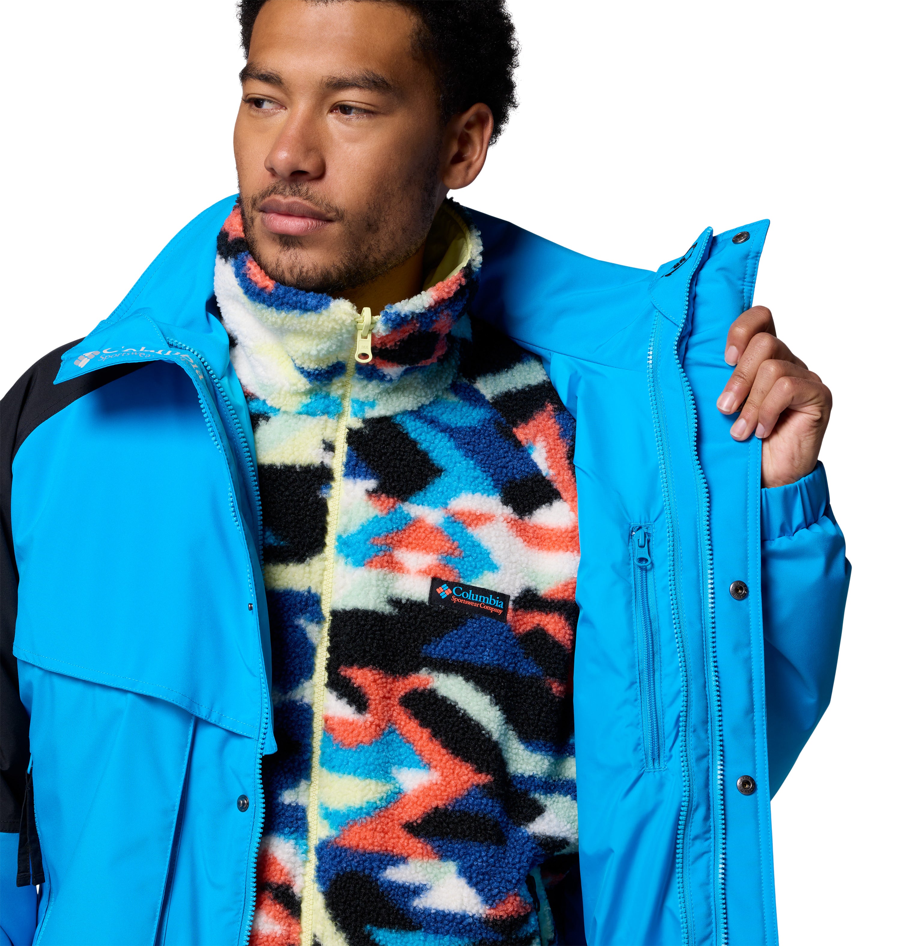 Chamarra para hombre Columbia Powderkeg II Remastered Interchange