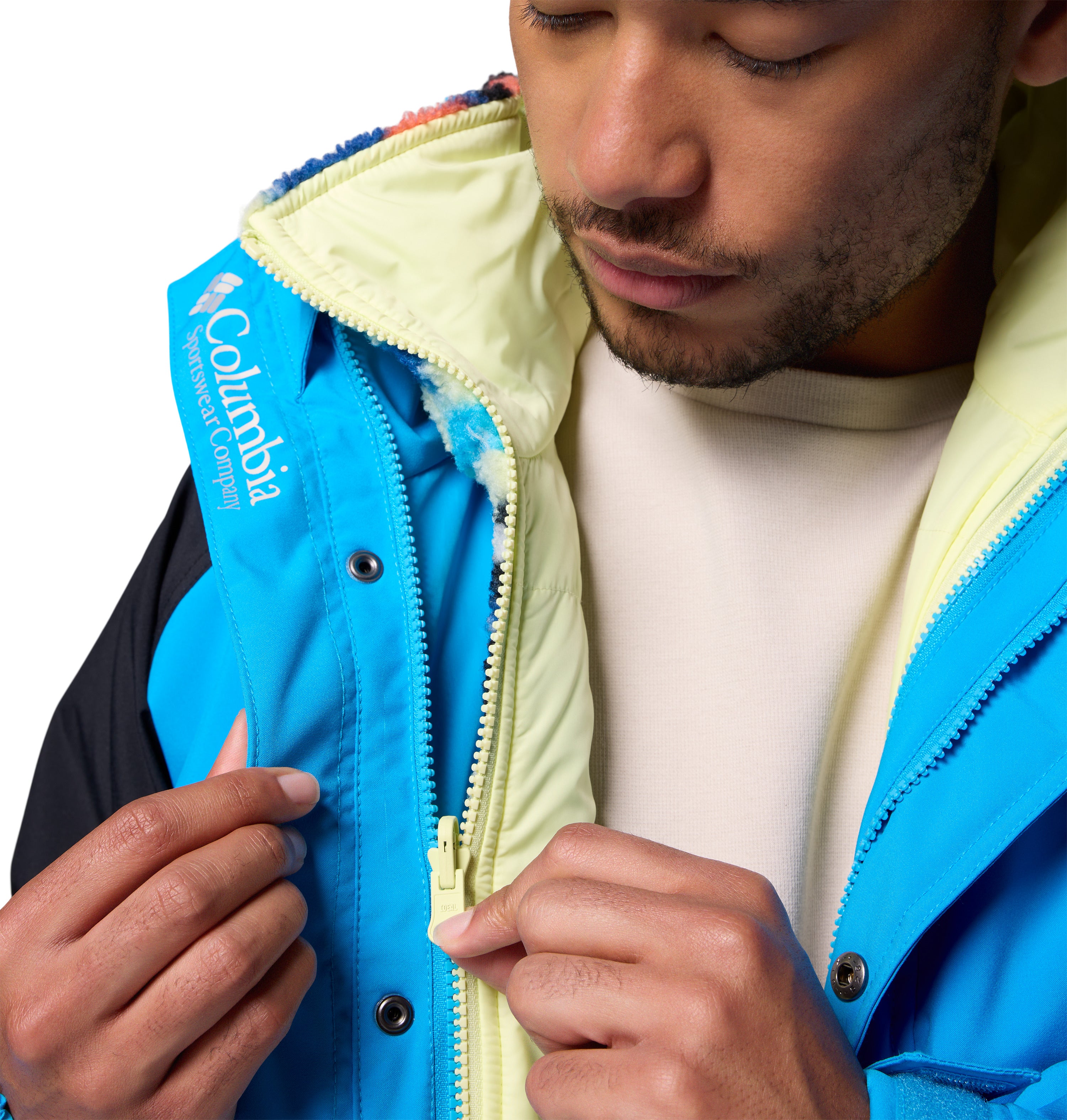 Chamarra para hombre Columbia Powderkeg II Remastered Interchange